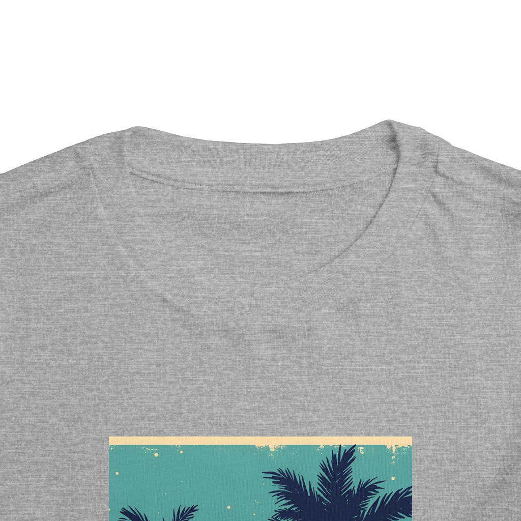 Tropical Sunset Toddler Short Sleeve Tee