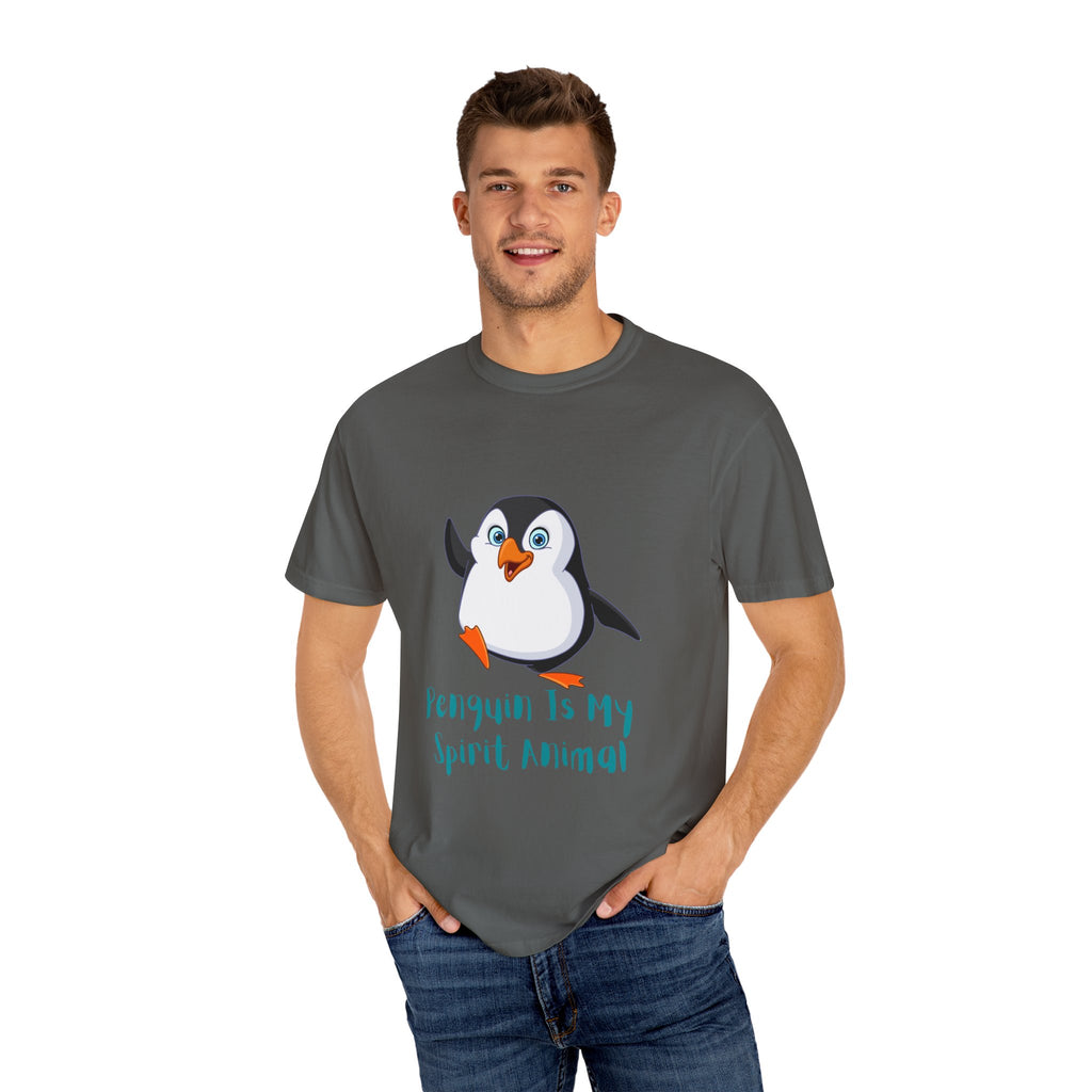 Penguin Spirit Animal T-Shirt - Fun Graphic Tee, Animal Lover Gift, Casual Wear, Unisex Fashion, Cute Birthday Top