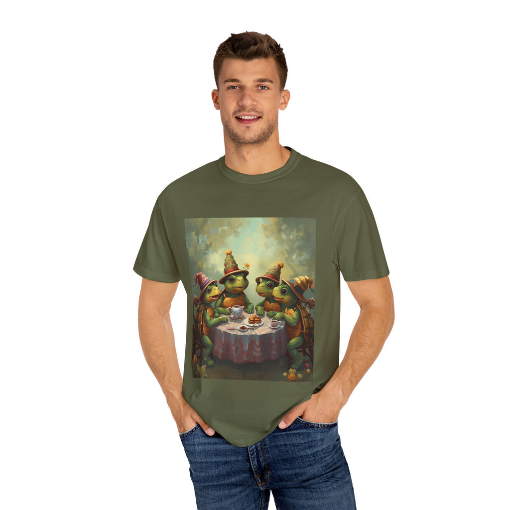 Whimsical Turtle Tea Party Unisex T-shirt | Fun Graphic Tee for Nature Lovers | Great Gift for Birthdays, Anniversaries, Holidays, [...]