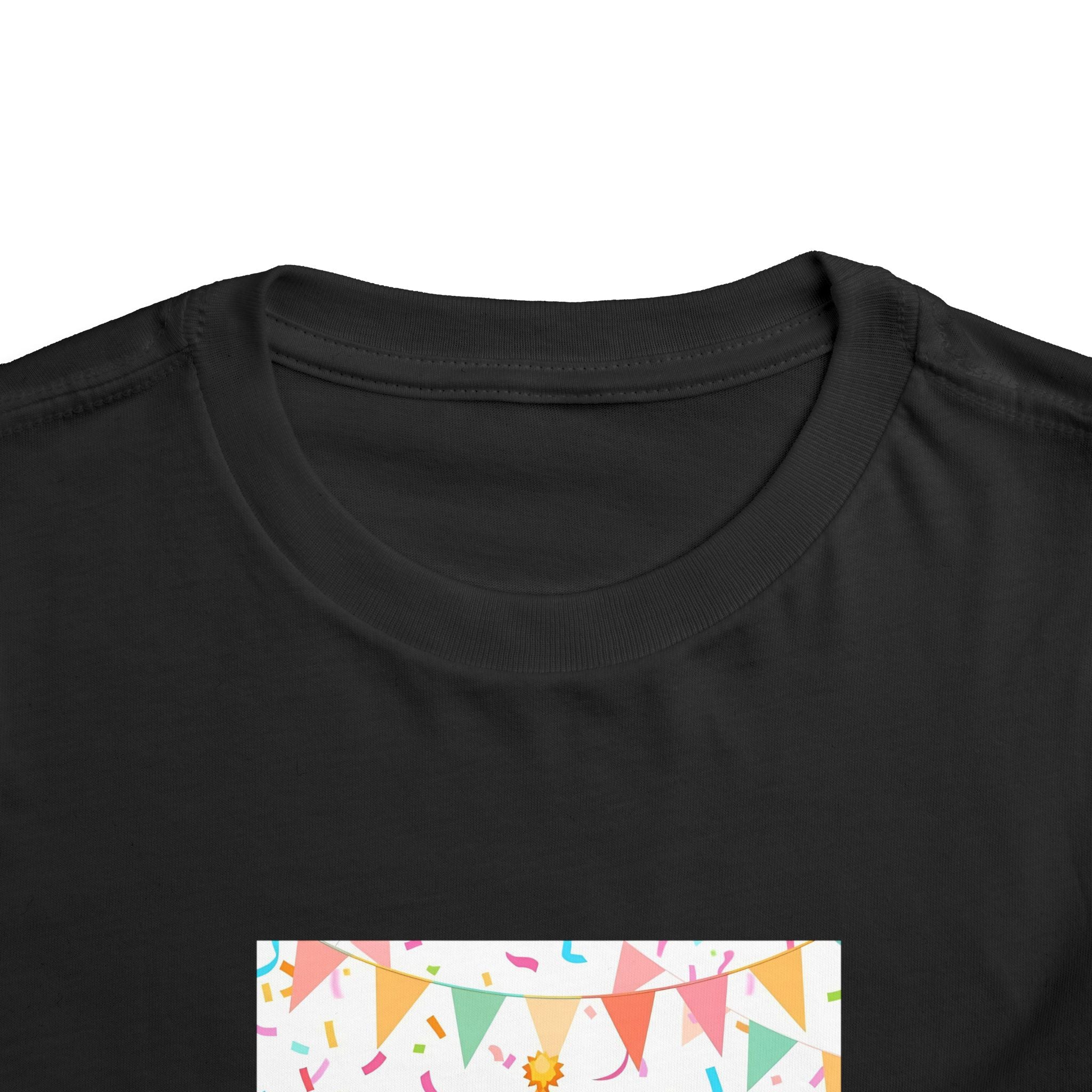 Party Animal With Squirl Toddler Short Sleeve Tee