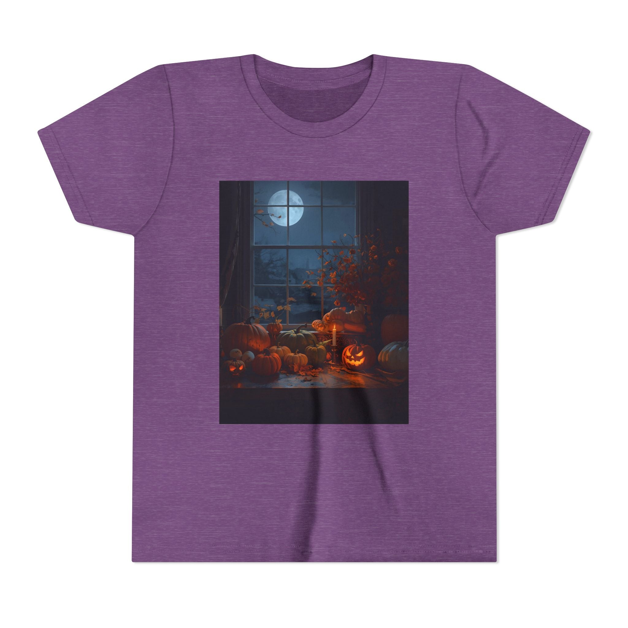 Halloween Pumpkin Youth Short Sleeve Tee