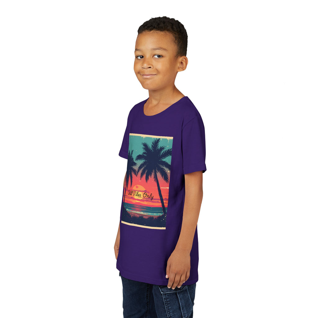 Tropical Sunset Youth Short Sleeve Tee