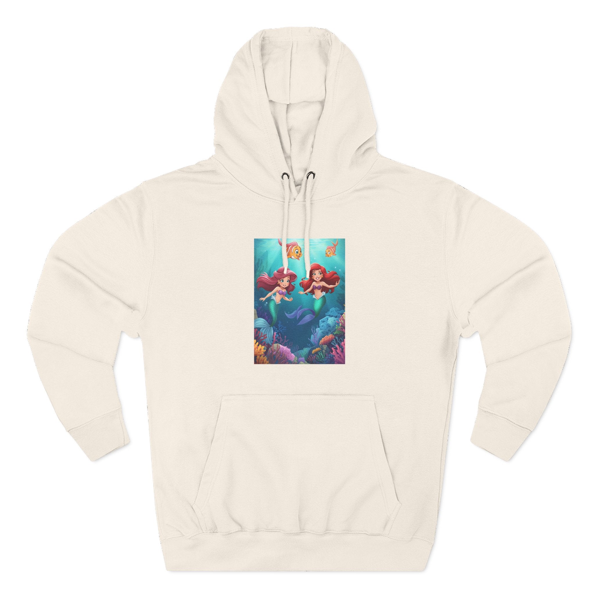 Mermaid Three-Panel Fleece Hoodie