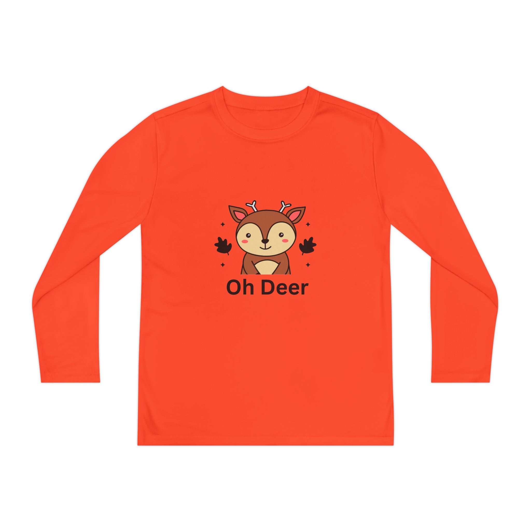 Oh Deer Youth Long Sleeve Competitor Tee