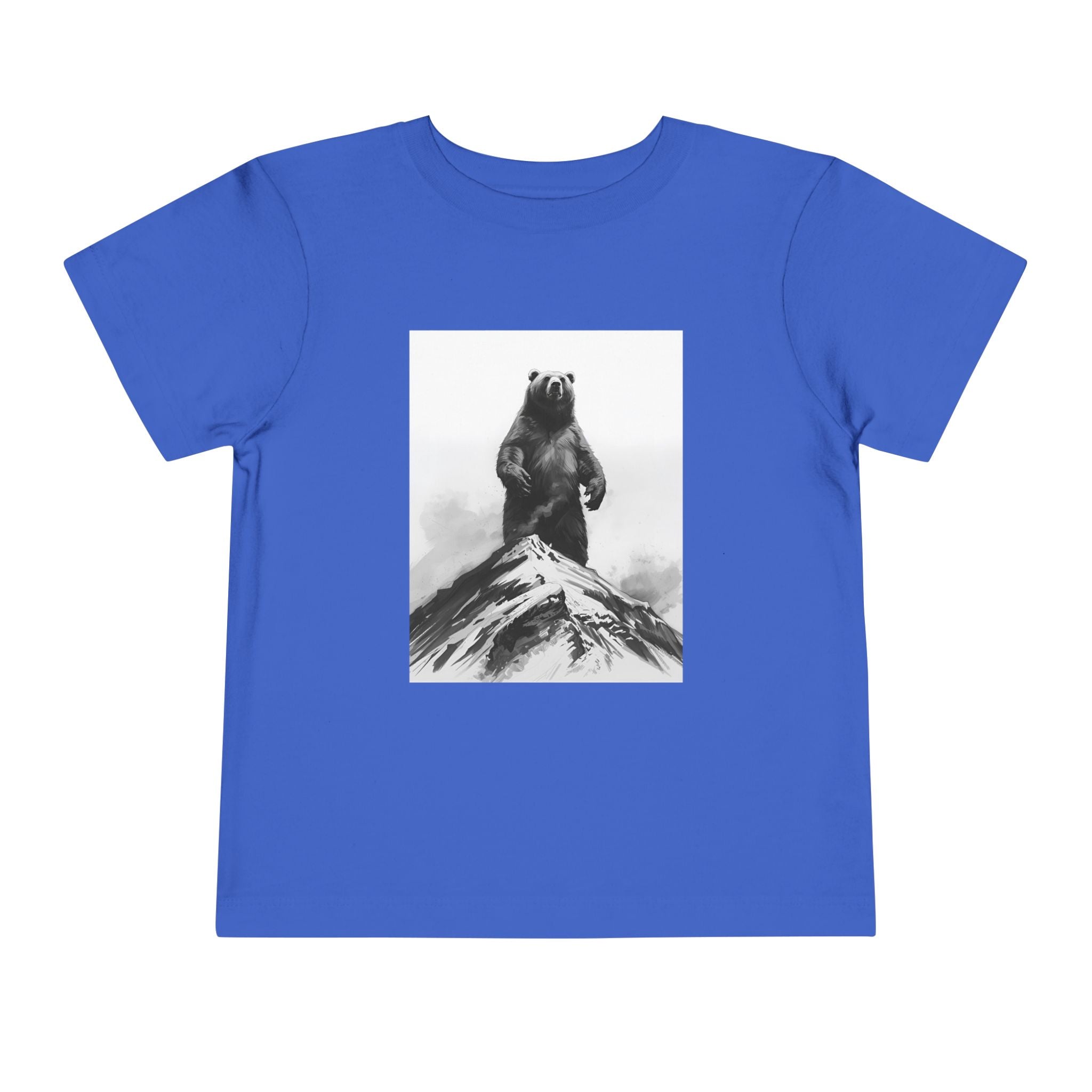 Bear Mountain Snow Toddler Short Sleeve Tee