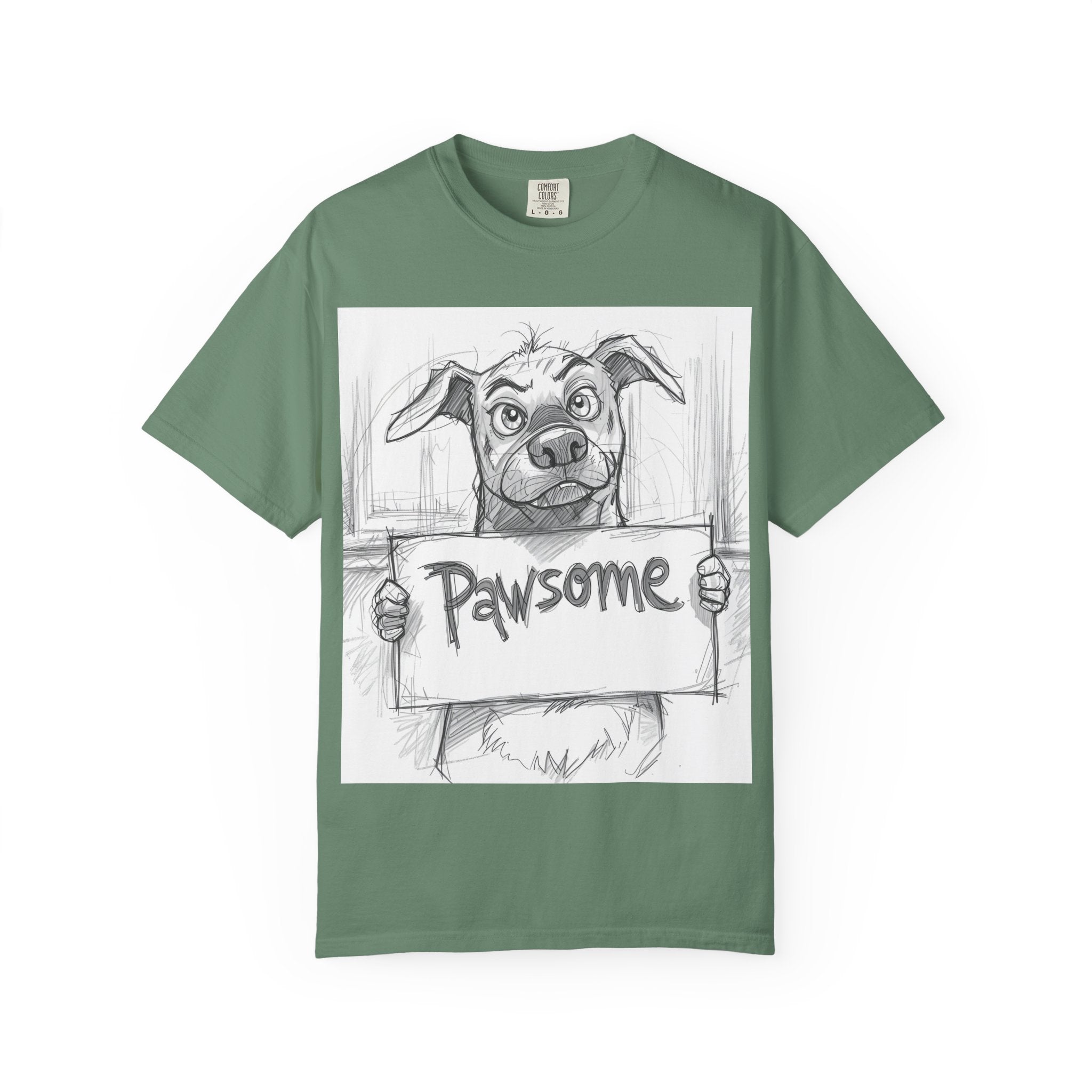 Pawsome Pet Lover T-Shirt, Dog Graphic Tee, Animal Lover Gift, Casual Wear, Unique Style, Pet Adoption Shirt