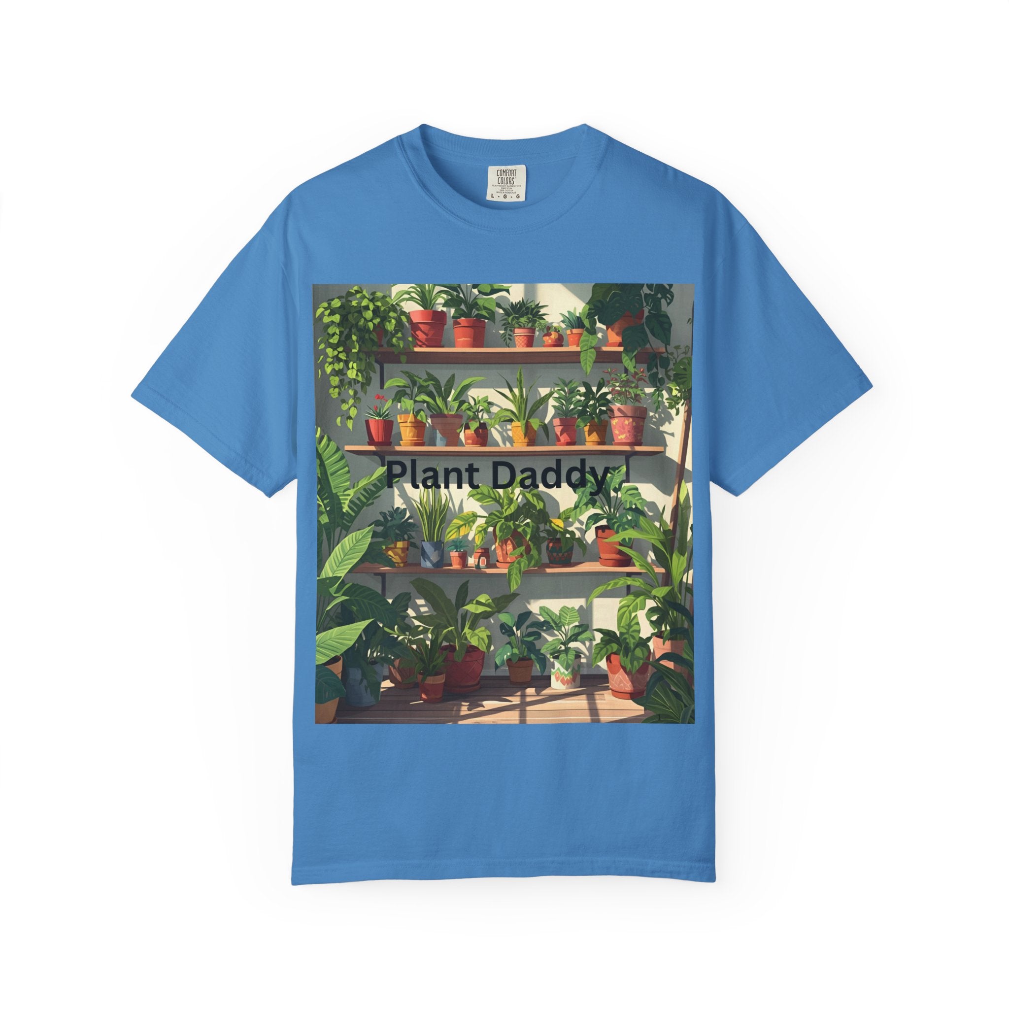 Plant Daddy Unisex Garment-Dyed T-Shirt, Indoor Gardening Shirt, Plant Lover Gift, Eco-Friendly Tee, Green Thumb Apparel