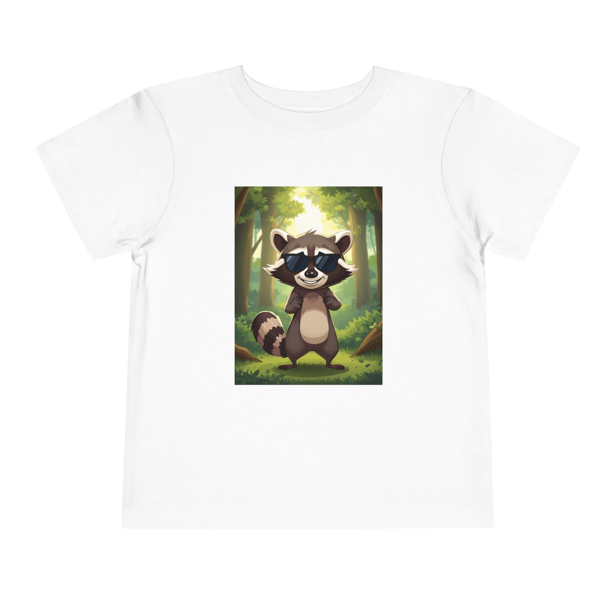 Raccoon Toddler Short Sleeve Tee