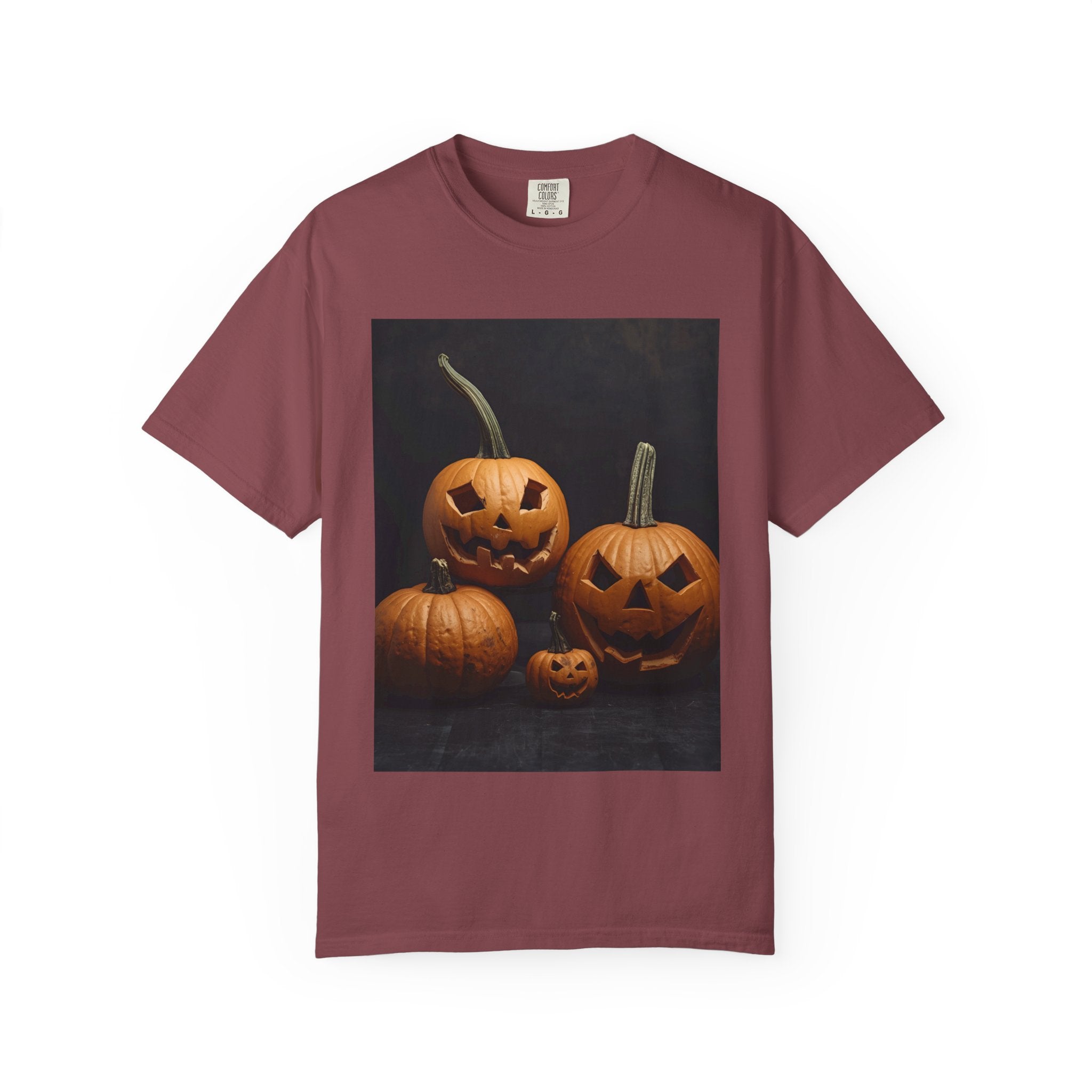 Halloween Pumpkin Graphic Tee, Unisex T-Shirt, Fall Fashion, Cozy Casual Wear, Spooky Season Apparel, Autumn Vibes
