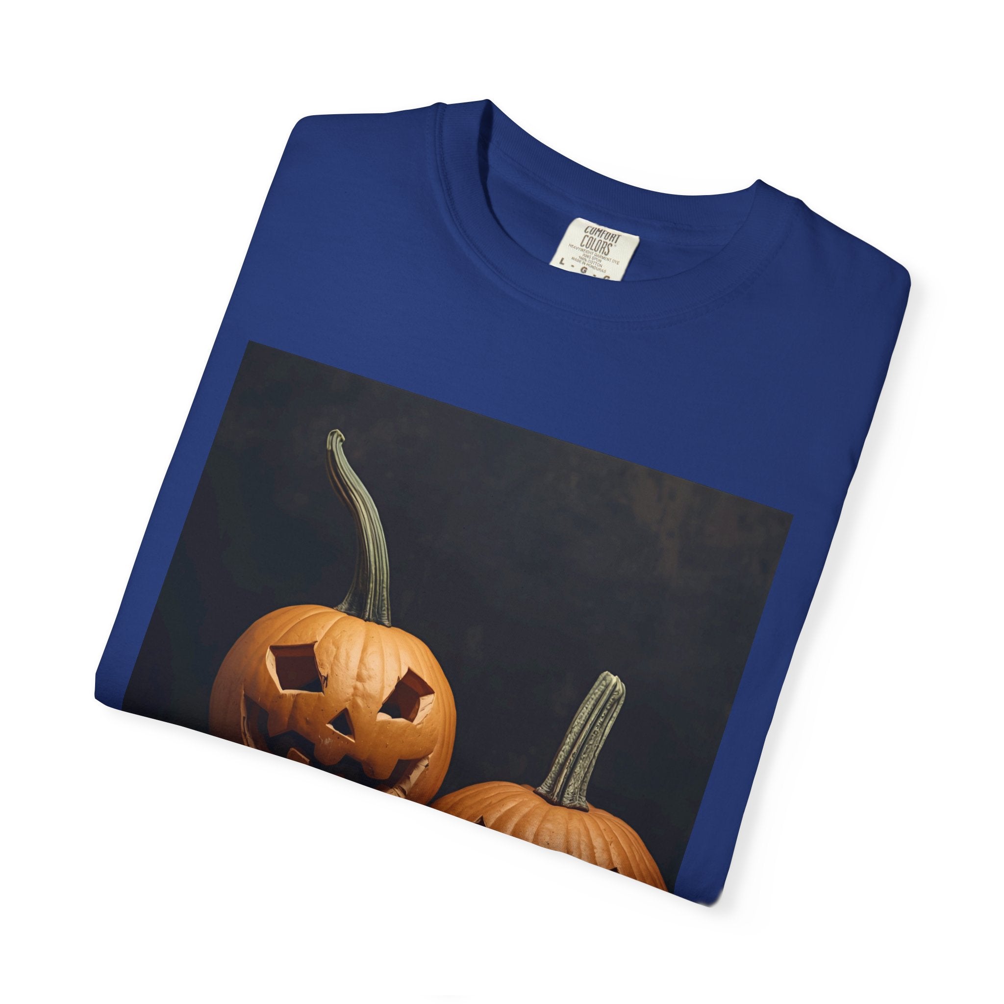 Halloween Pumpkin Graphic Tee, Unisex T-Shirt, Fall Fashion, Cozy Casual Wear, Spooky Season Apparel, Autumn Vibes