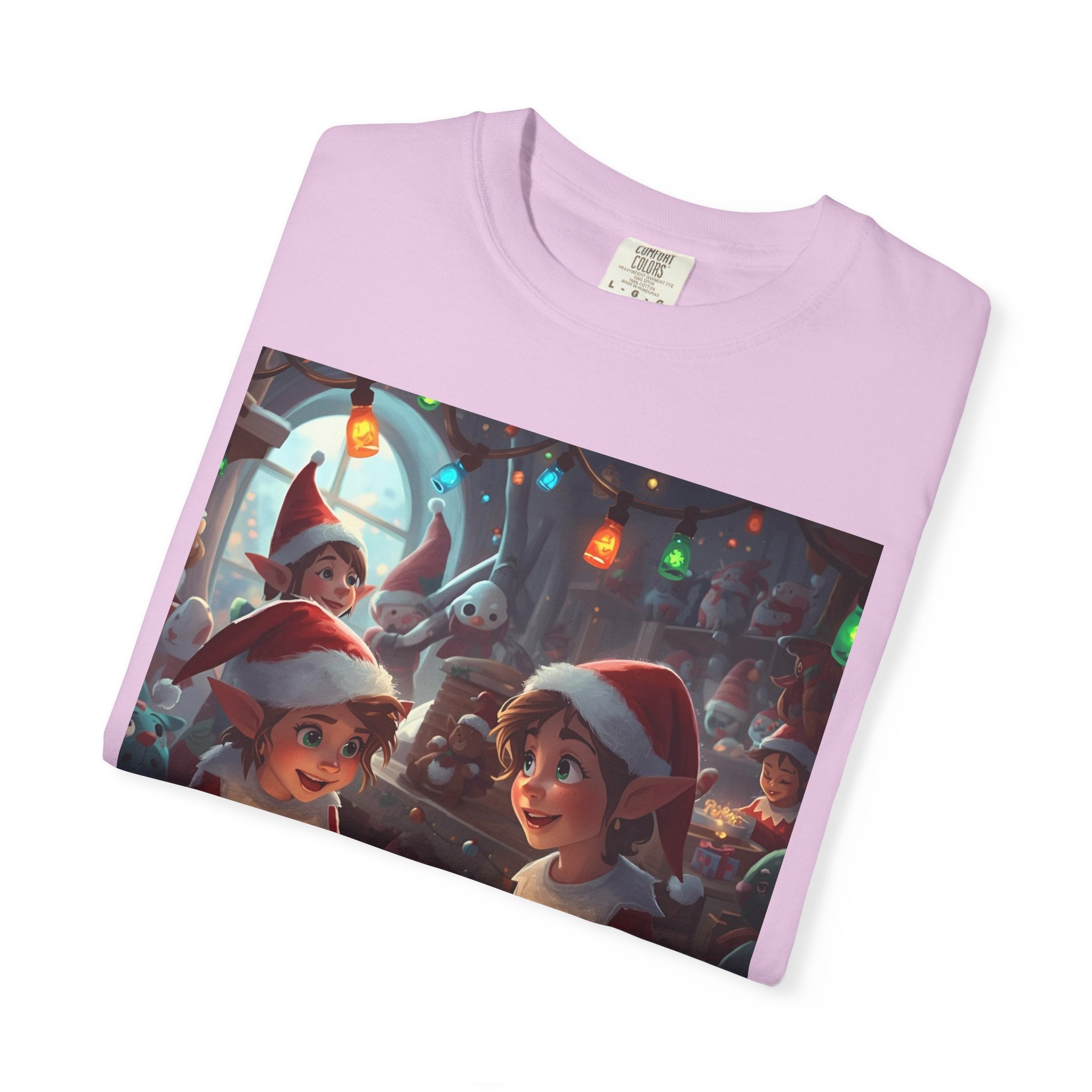 Christmas Elf T-shirt, Holiday Shirt, Unisex Tee, Festive Apparel, Gift for Her/Him, Family Matching Outfit