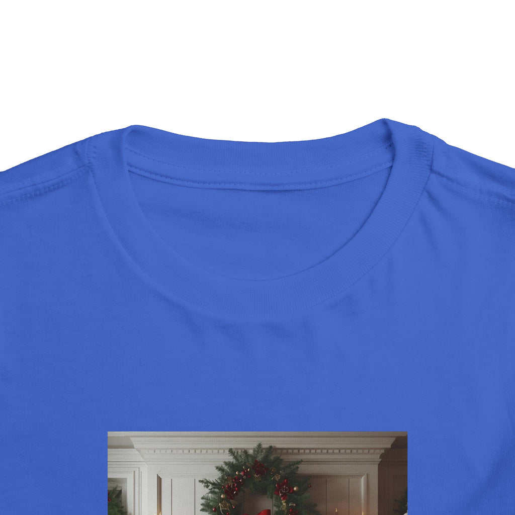Cozy Christmas Toddler Tee, Holiday Kids Shirt, Cute Winter Tee, Toddler Christmas Outfit, Festive Short Sleeve Shirt