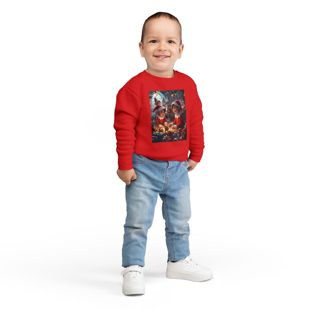 Christmas Elf Toddler Sweatshirt
