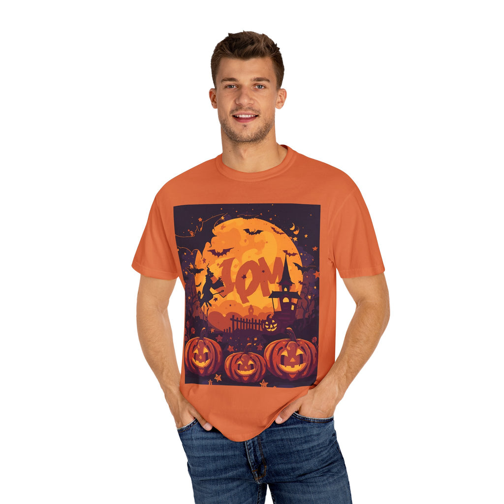 Halloween Pumpkin Graphic Tee, Unisex T-shirt, Spooky Shirt, Pumpkin Shirt, Fall Fashion, Halloween Costume, Autumn Apparel