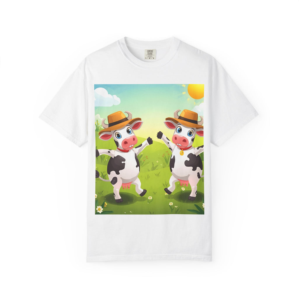 Cute Cow Fun Farm Playful Cow Graphic T-Shirt, Fun Tee for Kids, Animal Lovers, Farm Life, Casual Wear, Summer Vibes, Birthday Gift
