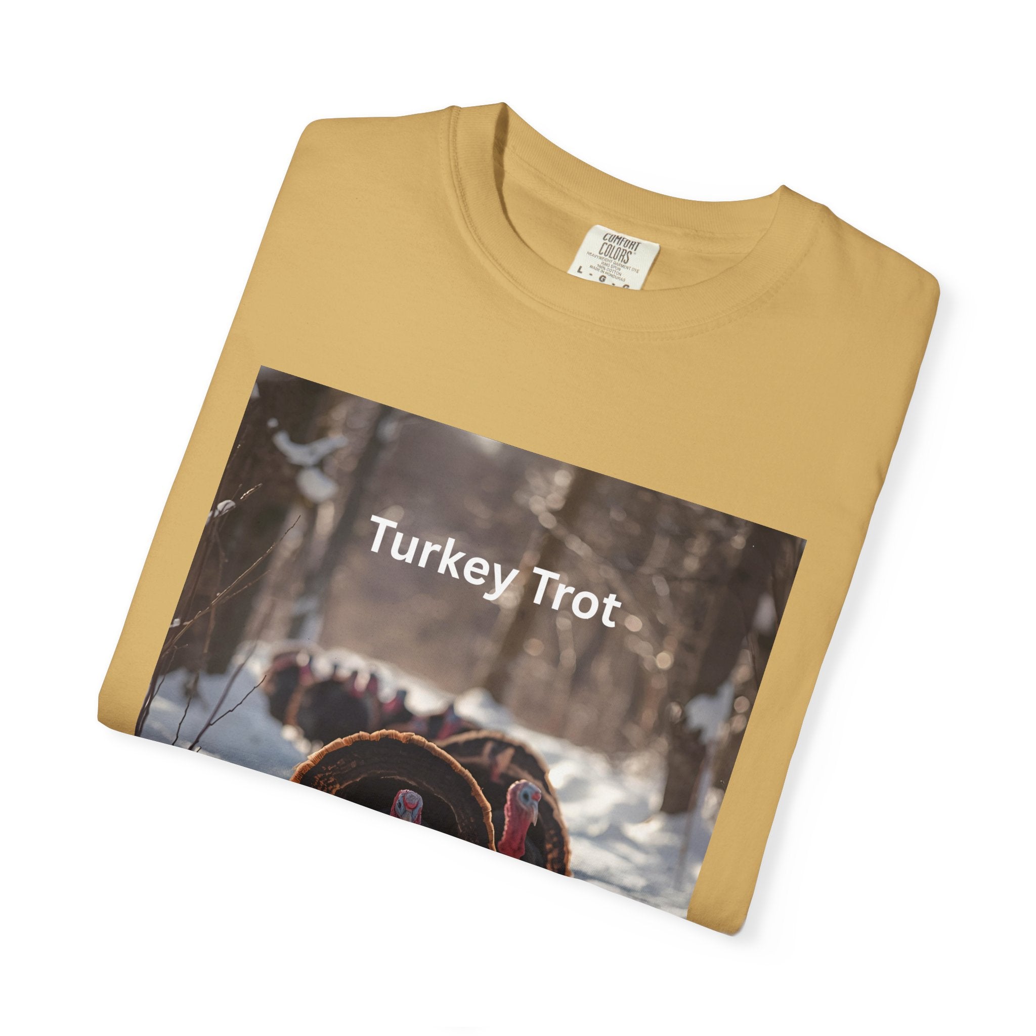 Turkey Trot Unisex T-Shirt, Thanksgiving Shirt, Holiday Apparel, Cozy Fall T-Shirt, Turkey Day Outfit, Casual Wear