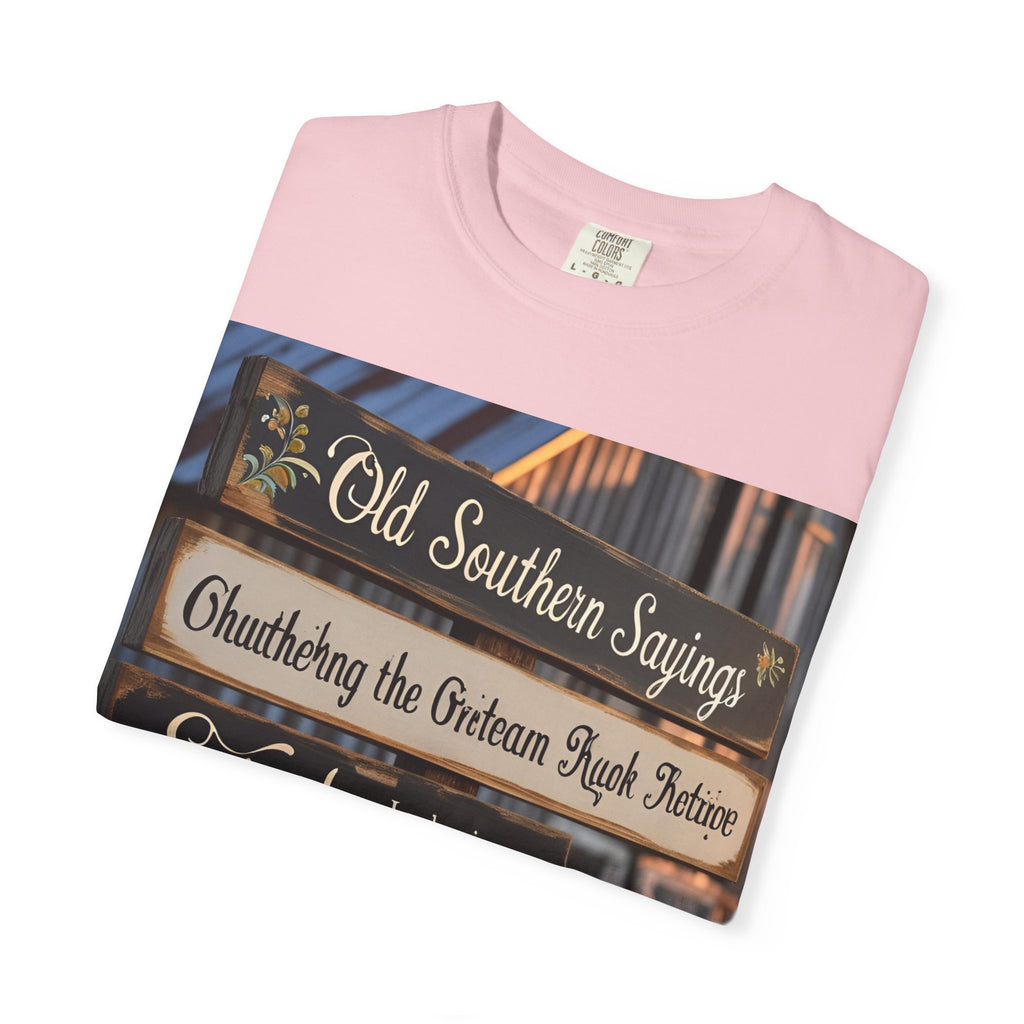 Old Southern Sayings Crossing Unisex T-shirt, Southern Pride Tee, Gift for Her/Him, Casual Wear, Vintage Style Shirt, Summer Wardrobe Essential
