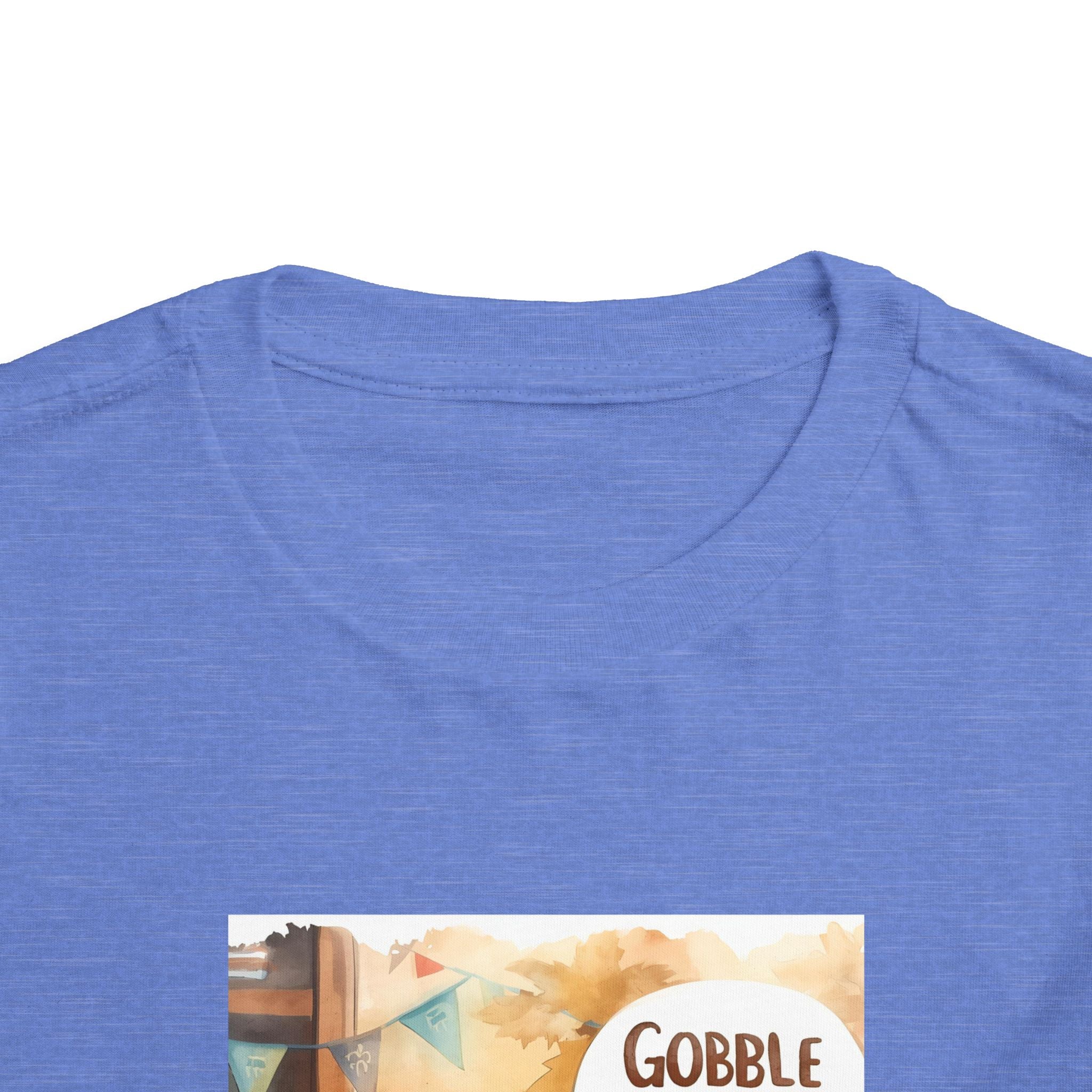 Thanksgiving Turkey Toddler Short Sleeve Tee
