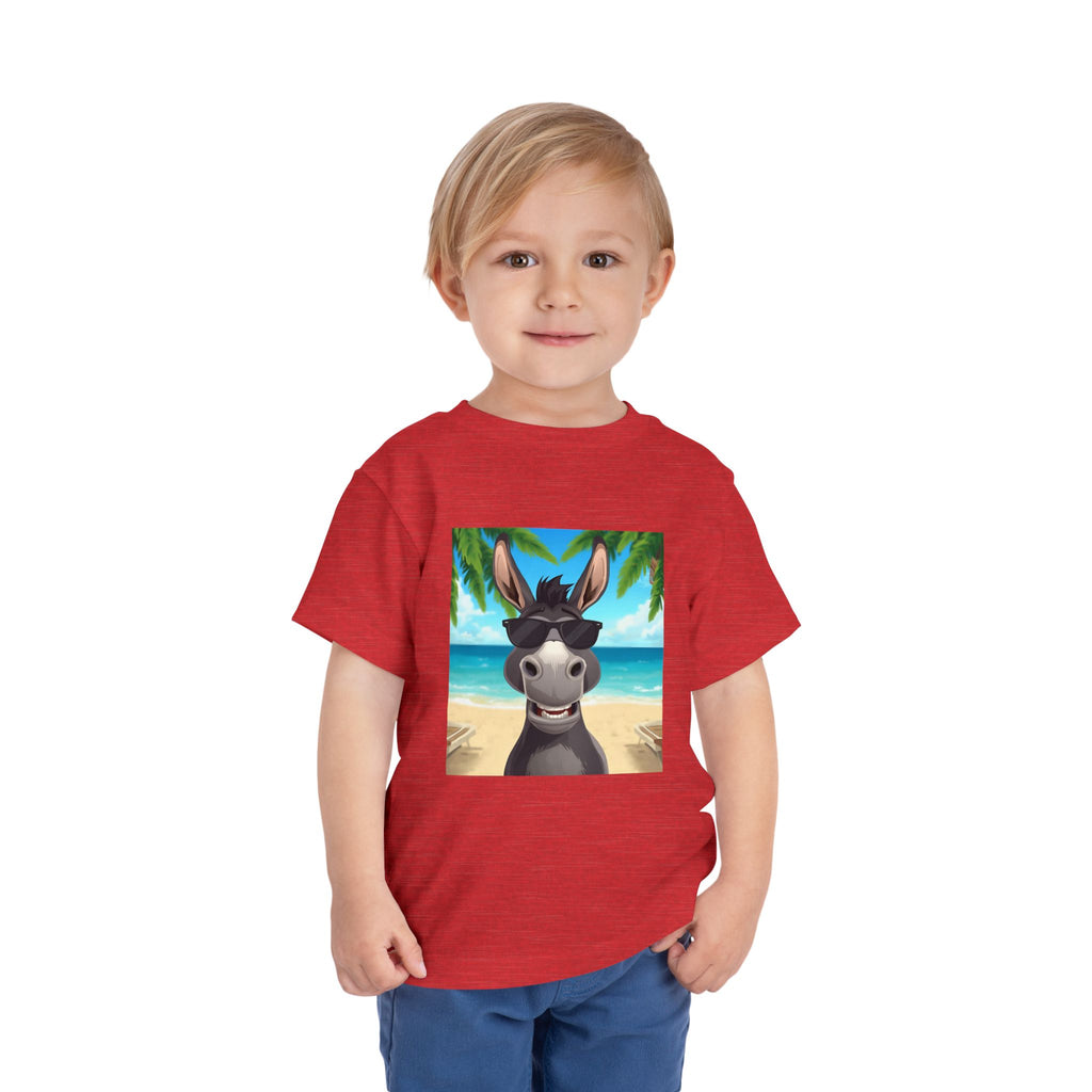 Donkey Beach Vibe Toddler Short Sleeve Tee