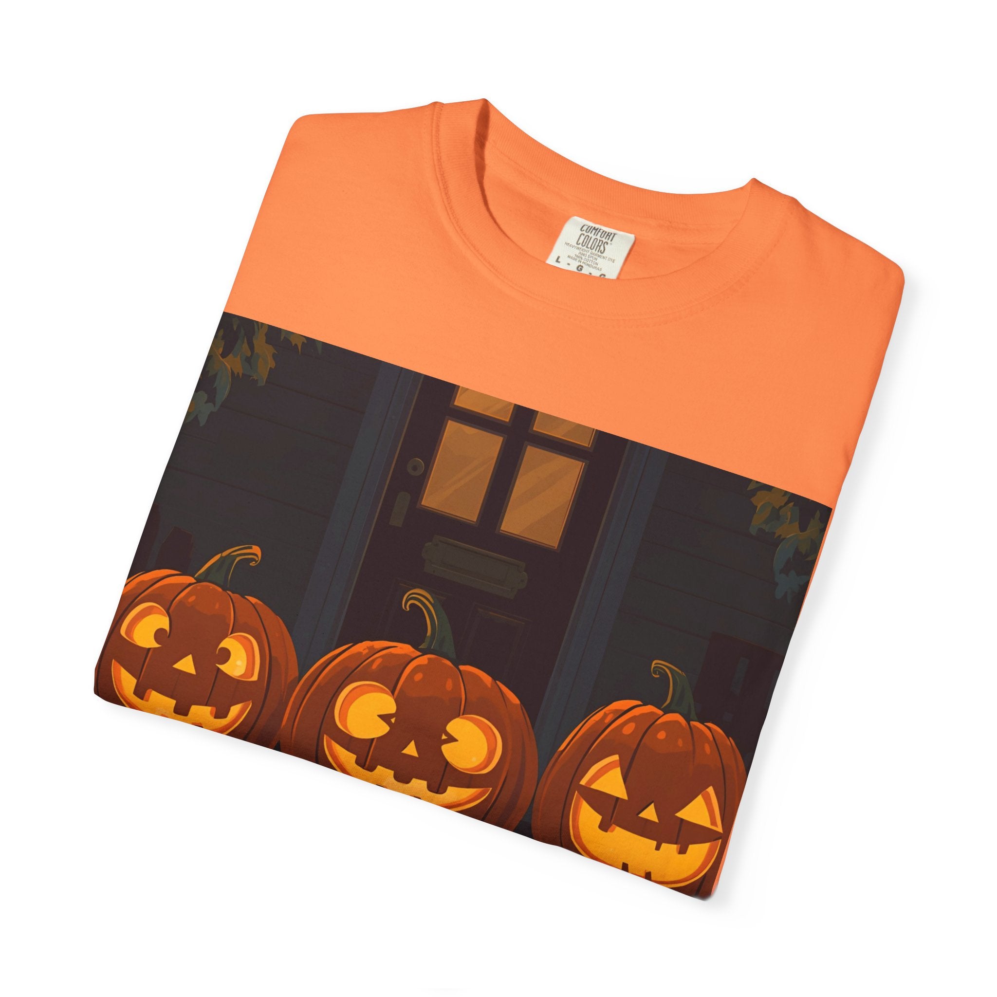 Happy Halloween Unisex T-Shirt, Spooky Season Apparel, Halloween Costume, Fall T-Shirt, Pumpkin Design Shirt, Y'all Graphic Tee