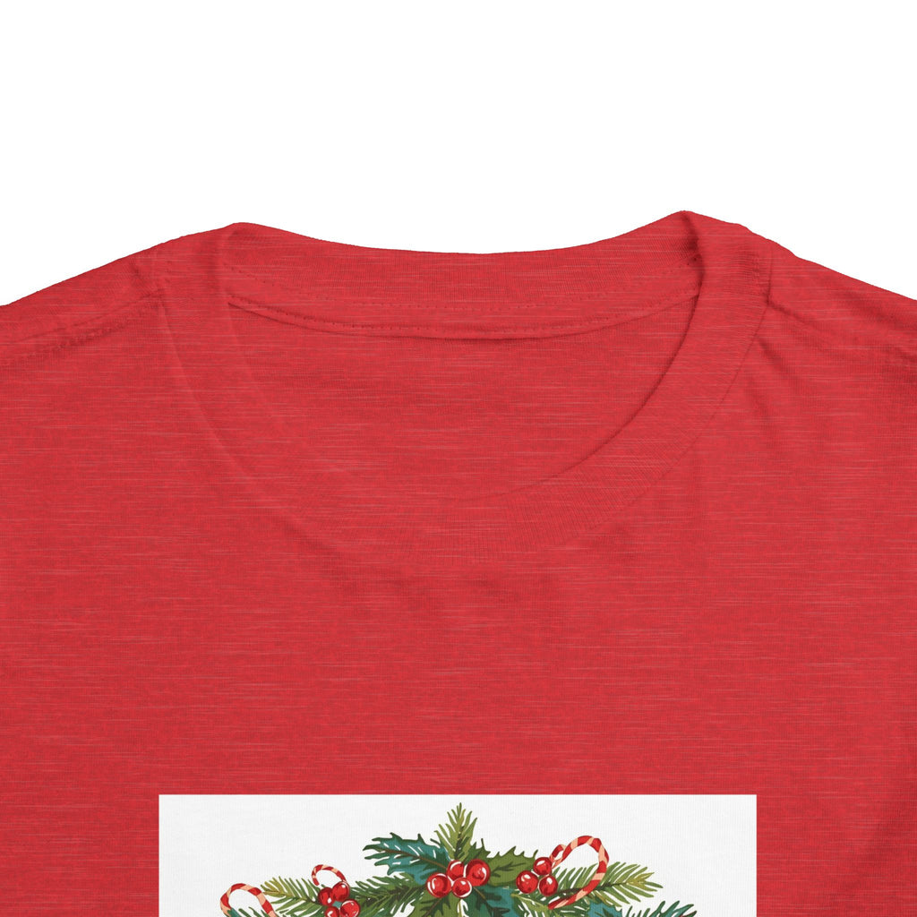I Am A Christmas Baby Toddler Short Sleeve Tee