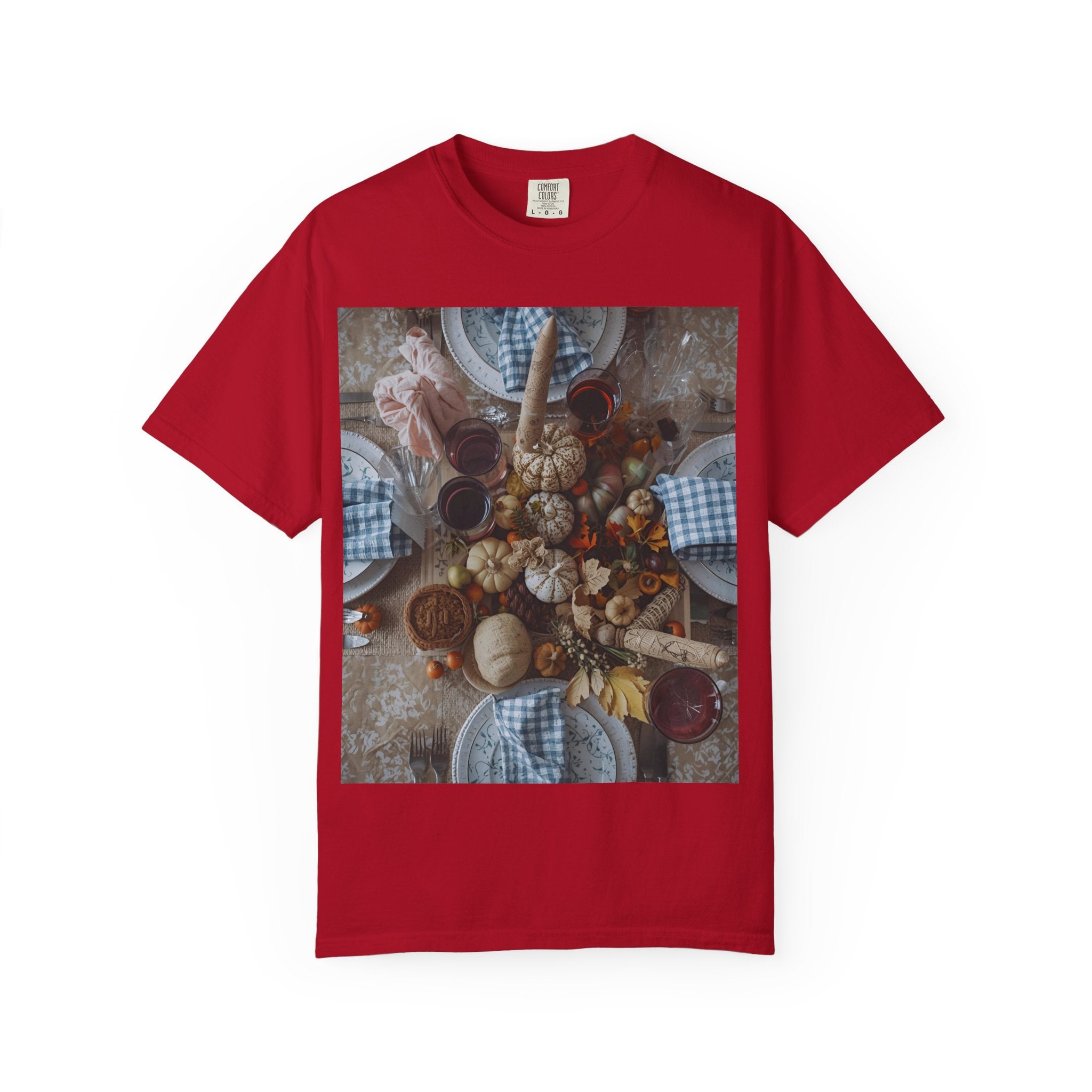 Feast of Friends Unisex T-Shirt | Cozy Gatherings, Casual Vibe, Perfect for Thanksgiving, Holiday Parties, Everyday Wear