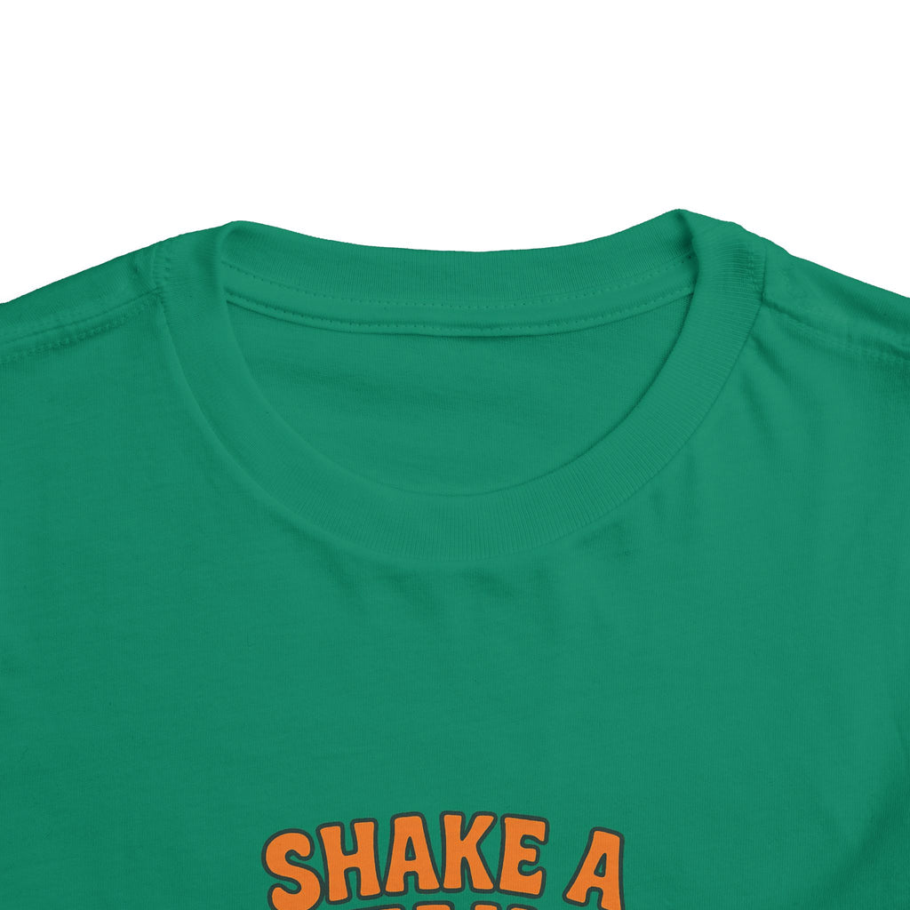 Shake A Tail Feather Funny Toddler Short Sleeve Tee