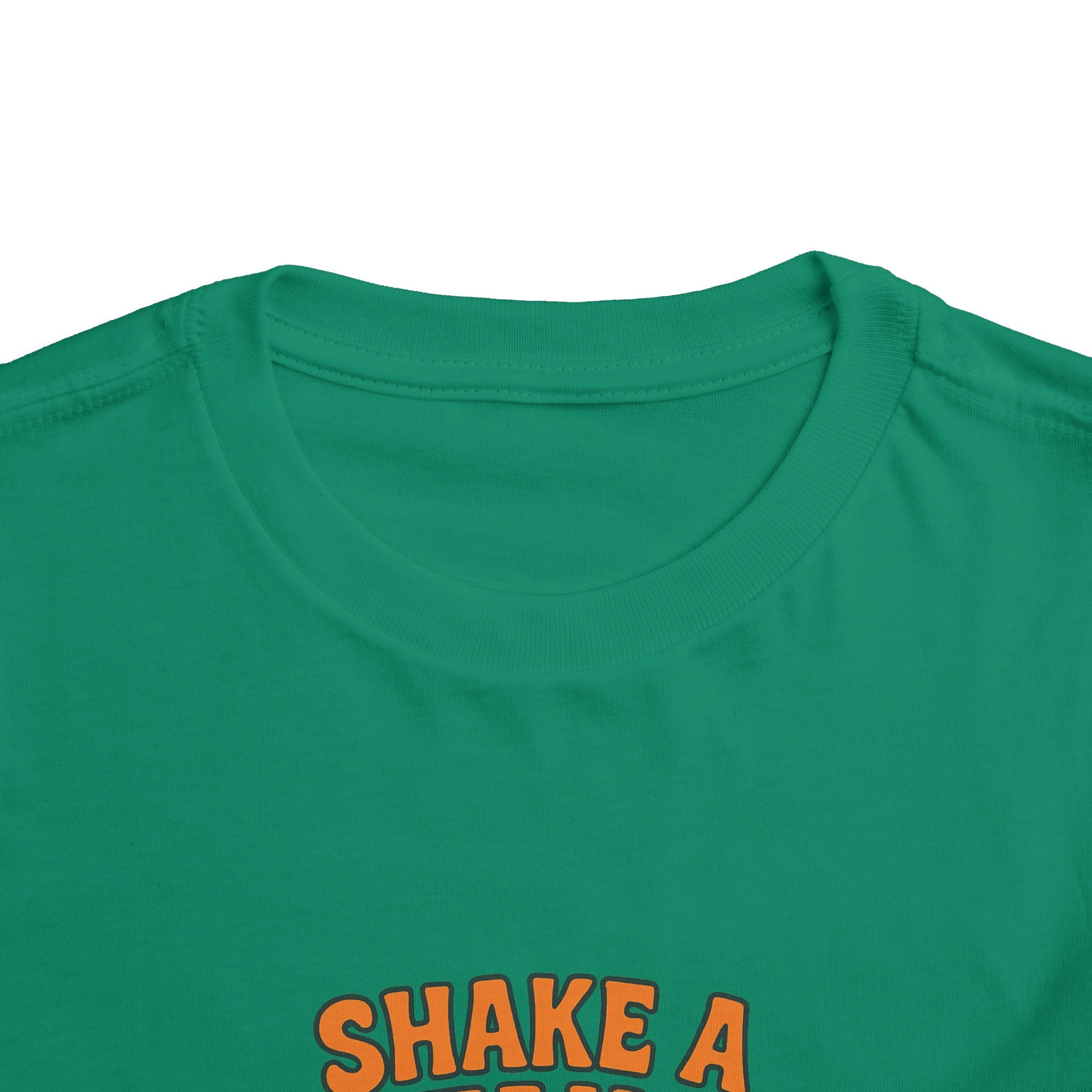 Shake A Tail Feather Funny Toddler Short Sleeve Tee