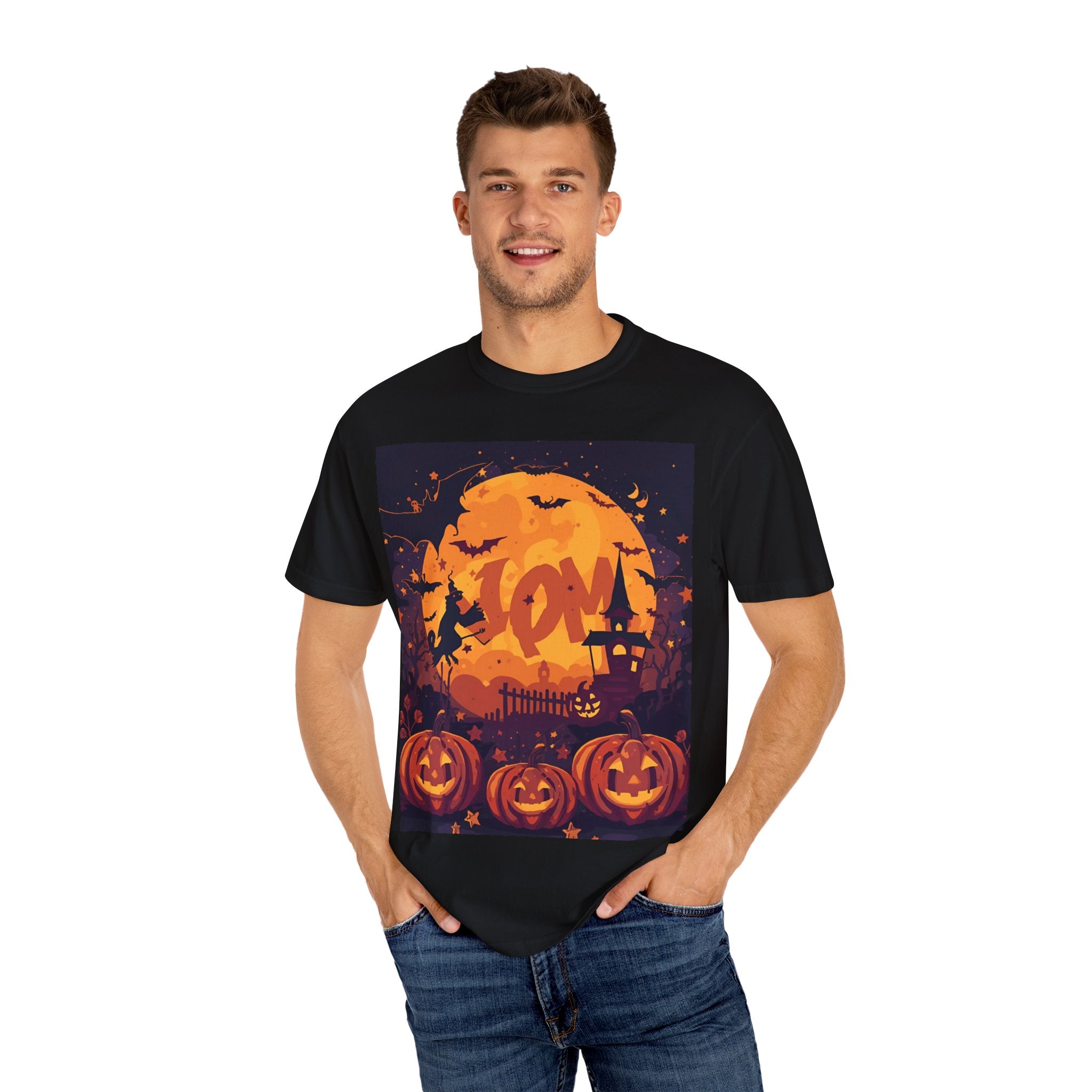 Halloween Pumpkin Graphic Tee, Unisex T-shirt, Spooky Shirt, Pumpkin Shirt, Fall Fashion, Halloween Costume, Autumn Apparel
