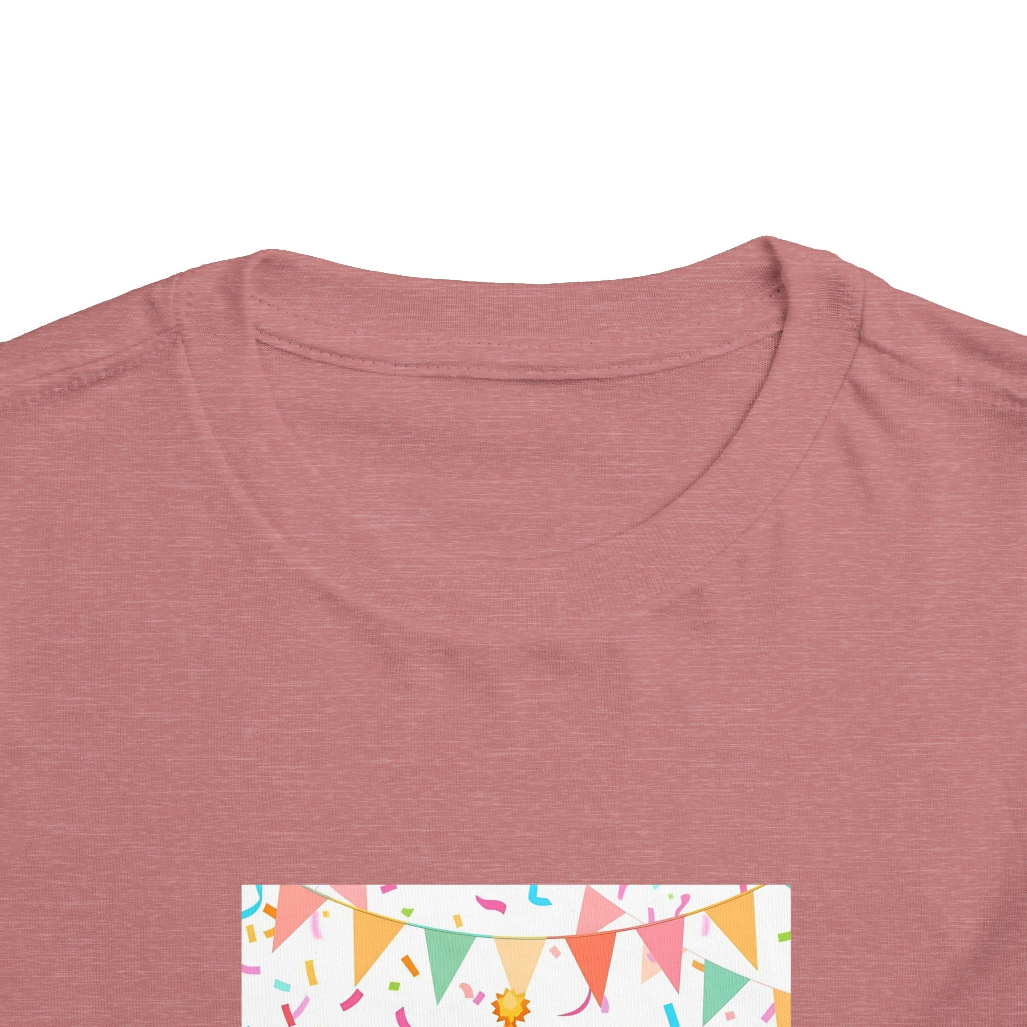 Party Animal With Squirl Toddler Short Sleeve Tee