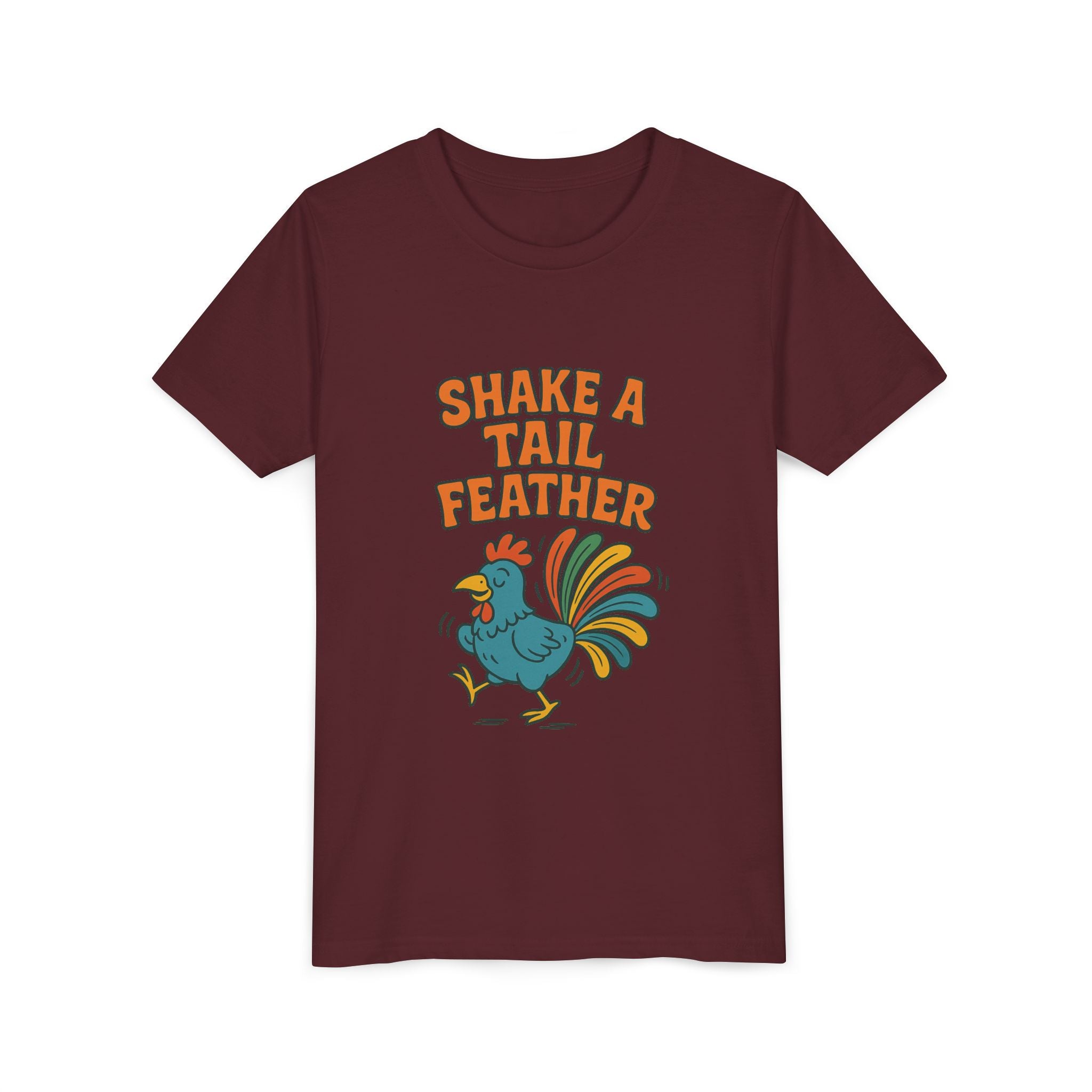 Shake A Tail Feather Youth Short Sleeve Tee