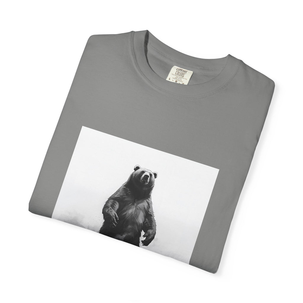 Bear Mountain Snow Unisex Garment-Dyed T-shirt