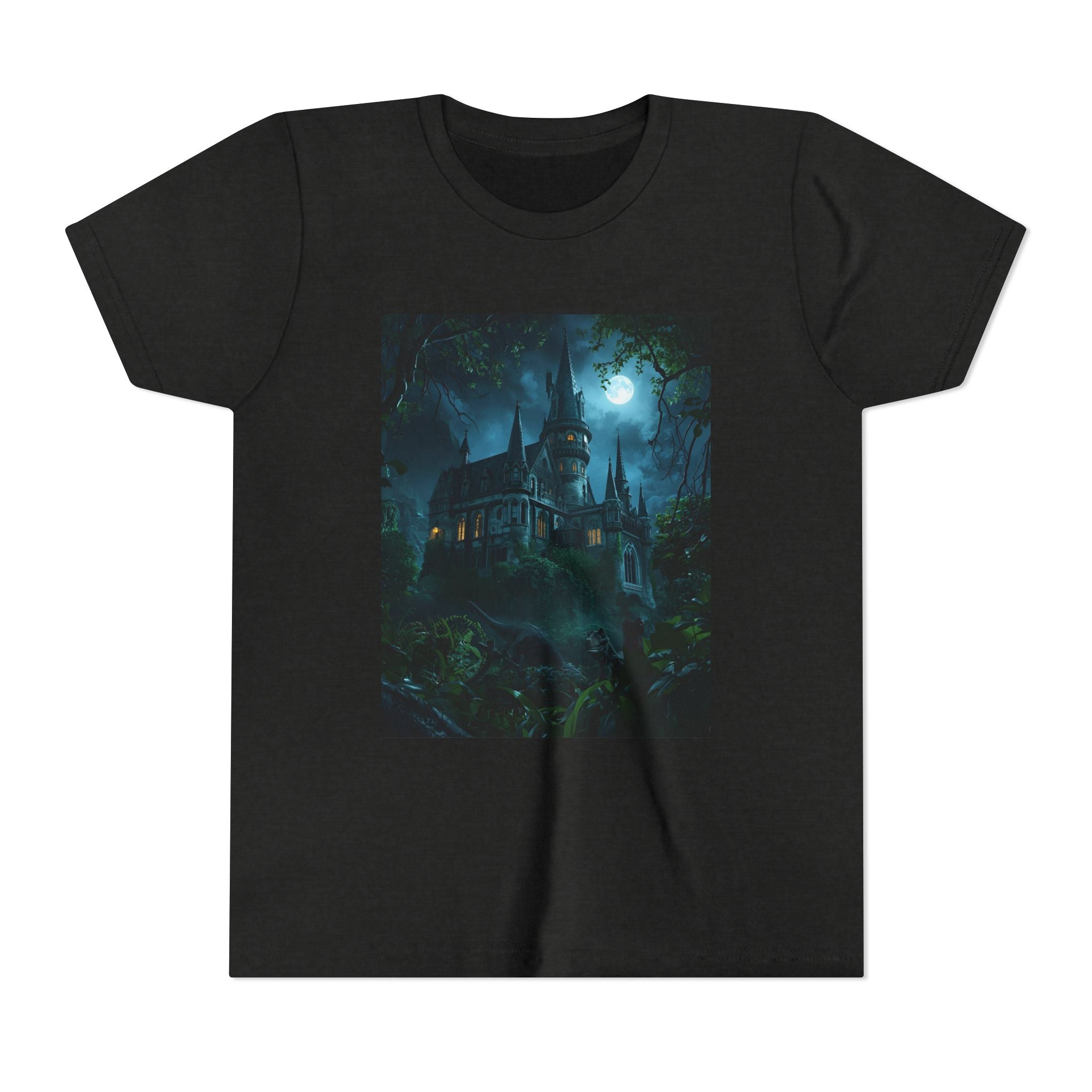 Mystical Night Scene Youth Short Sleeve Tee