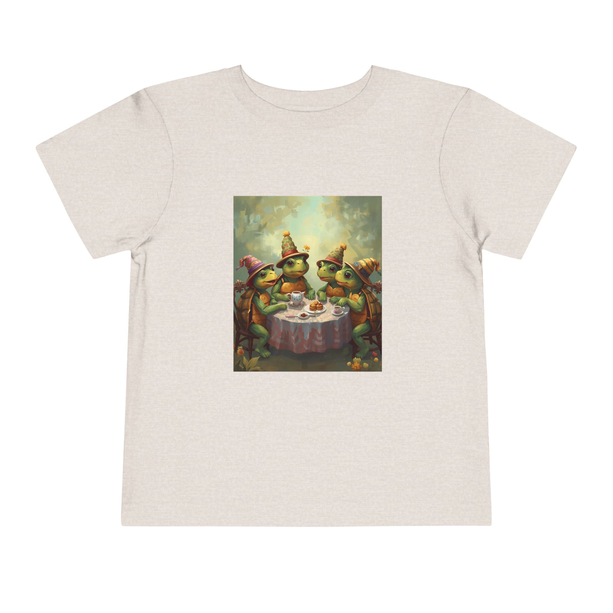 Whimsical Turtle Toddler Short Sleeve Tee