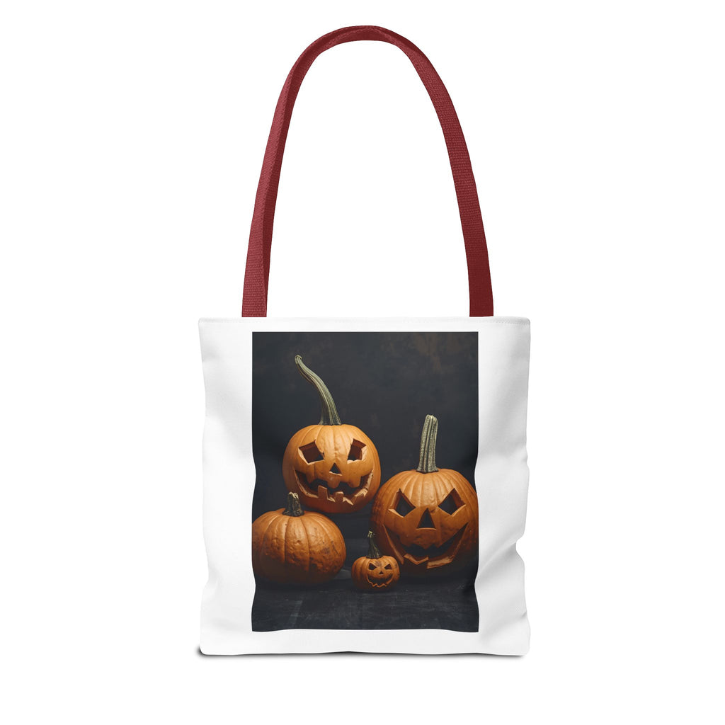 Spooky Halloween Pumpkin Tote Bag (AOP)