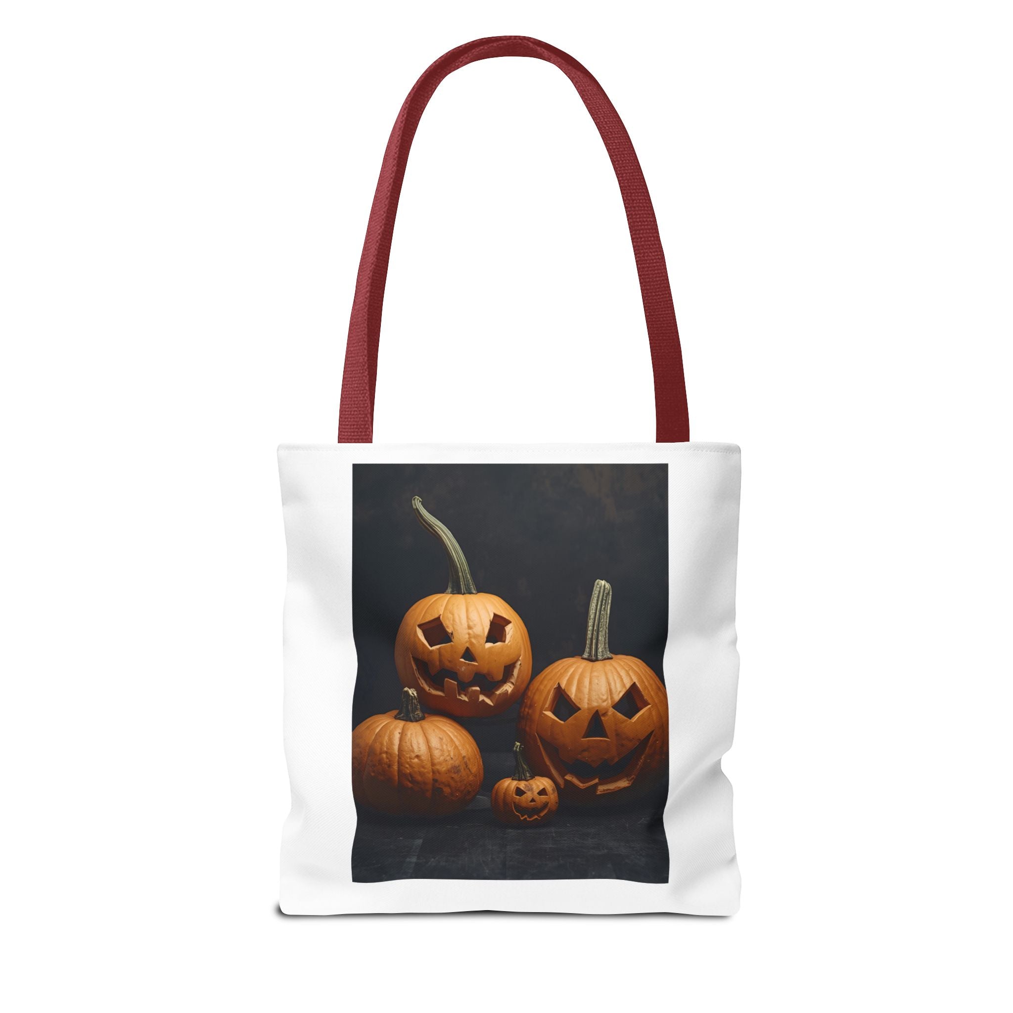 Spooky Halloween Pumpkin Tote Bag (AOP)