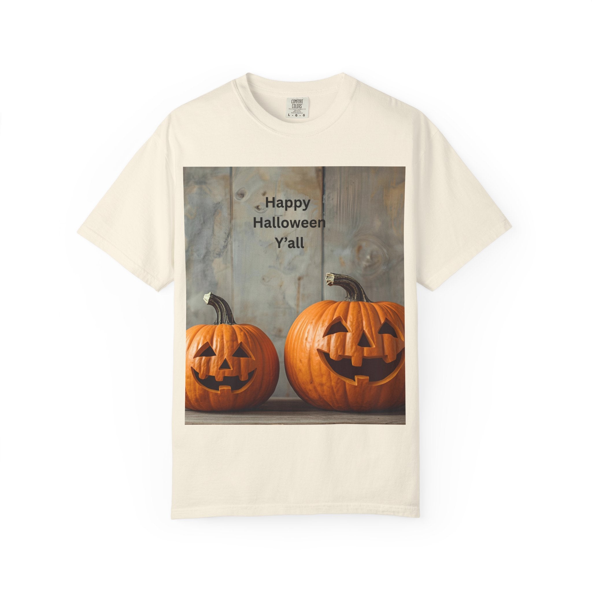 Happy Halloween Y'all T-Shirt | Cozy Fall Tee, Pumpkin Shirt, Unisex Halloween Apparel, October Gift, Casual Wear