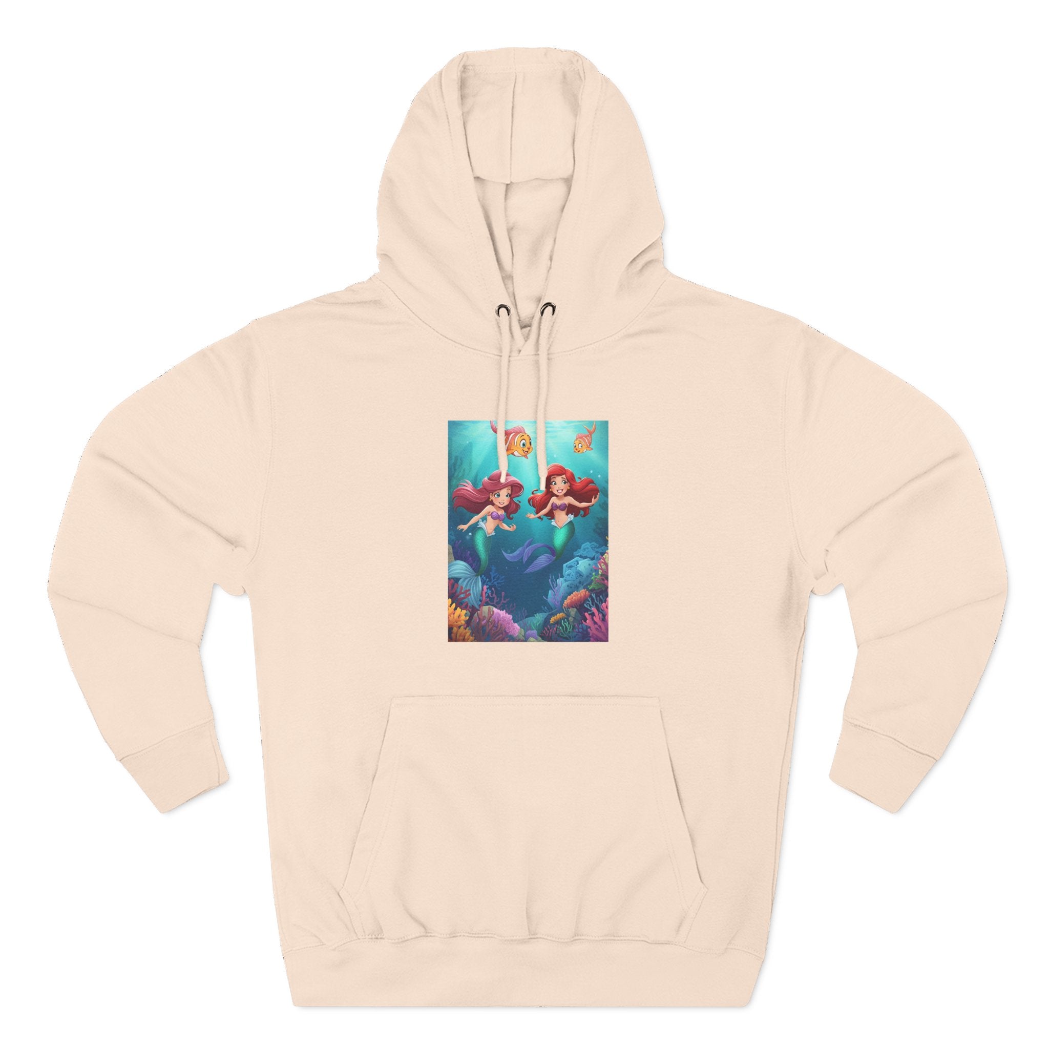 Mermaid Three-Panel Fleece Hoodie