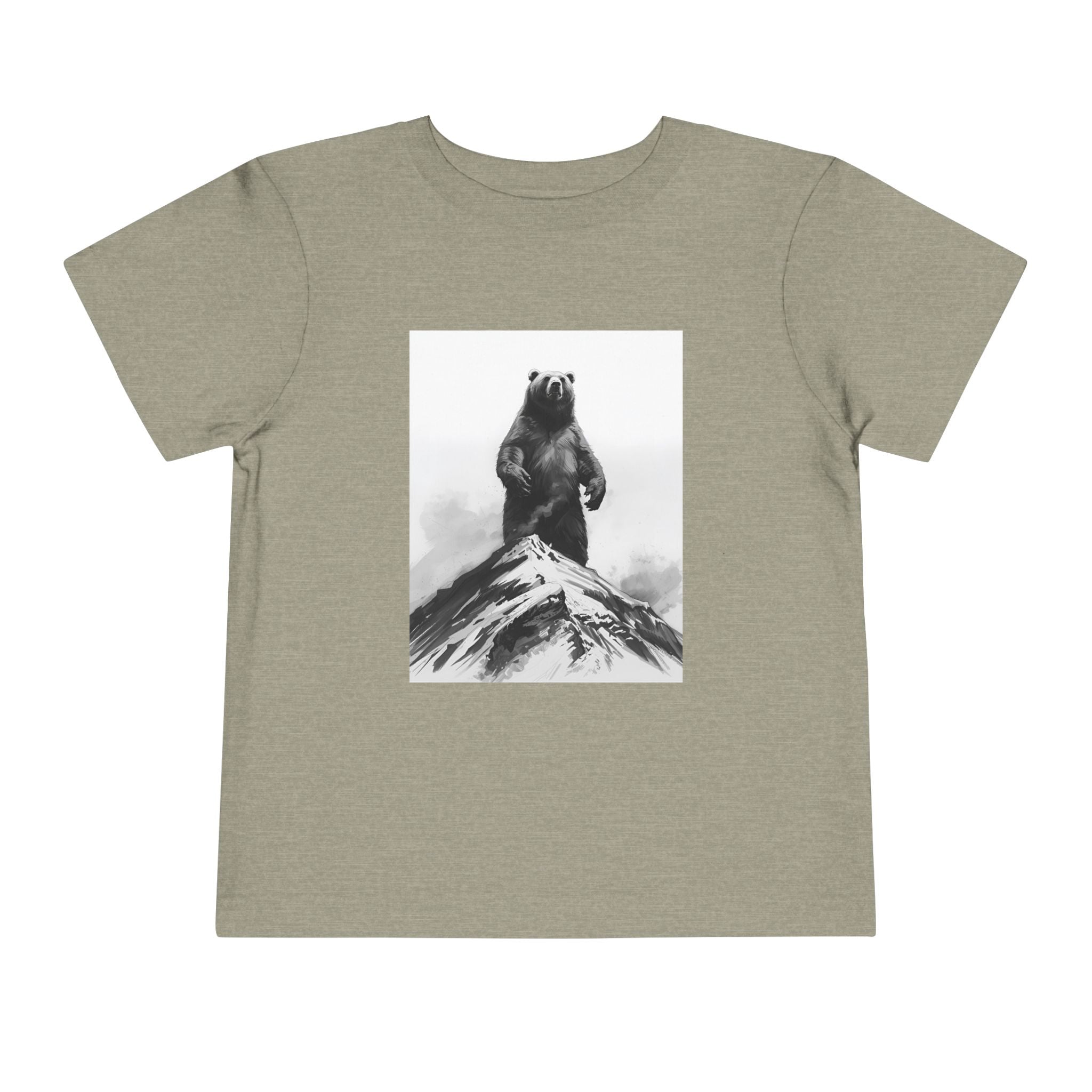 Bear Mountain Snow Toddler Short Sleeve Tee