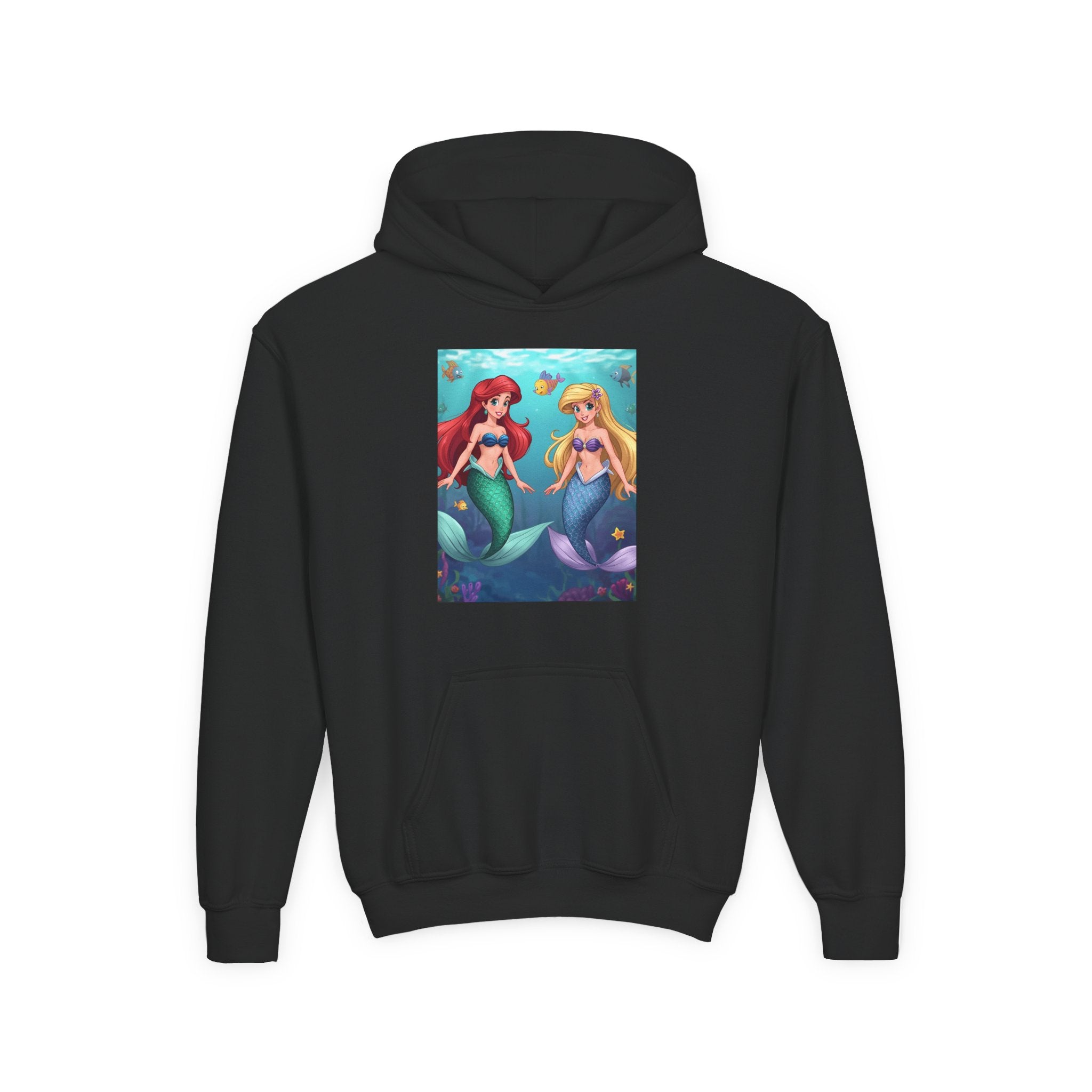 Mermaid Youth Heavy Blend Hooded Sweatshirt