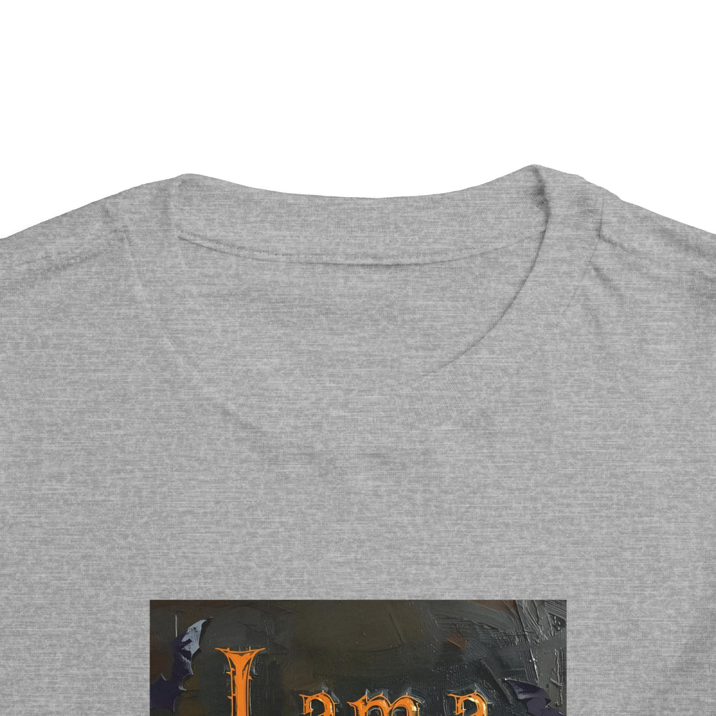 I Am A Halloween Baby Toddler Short Sleeve Tee