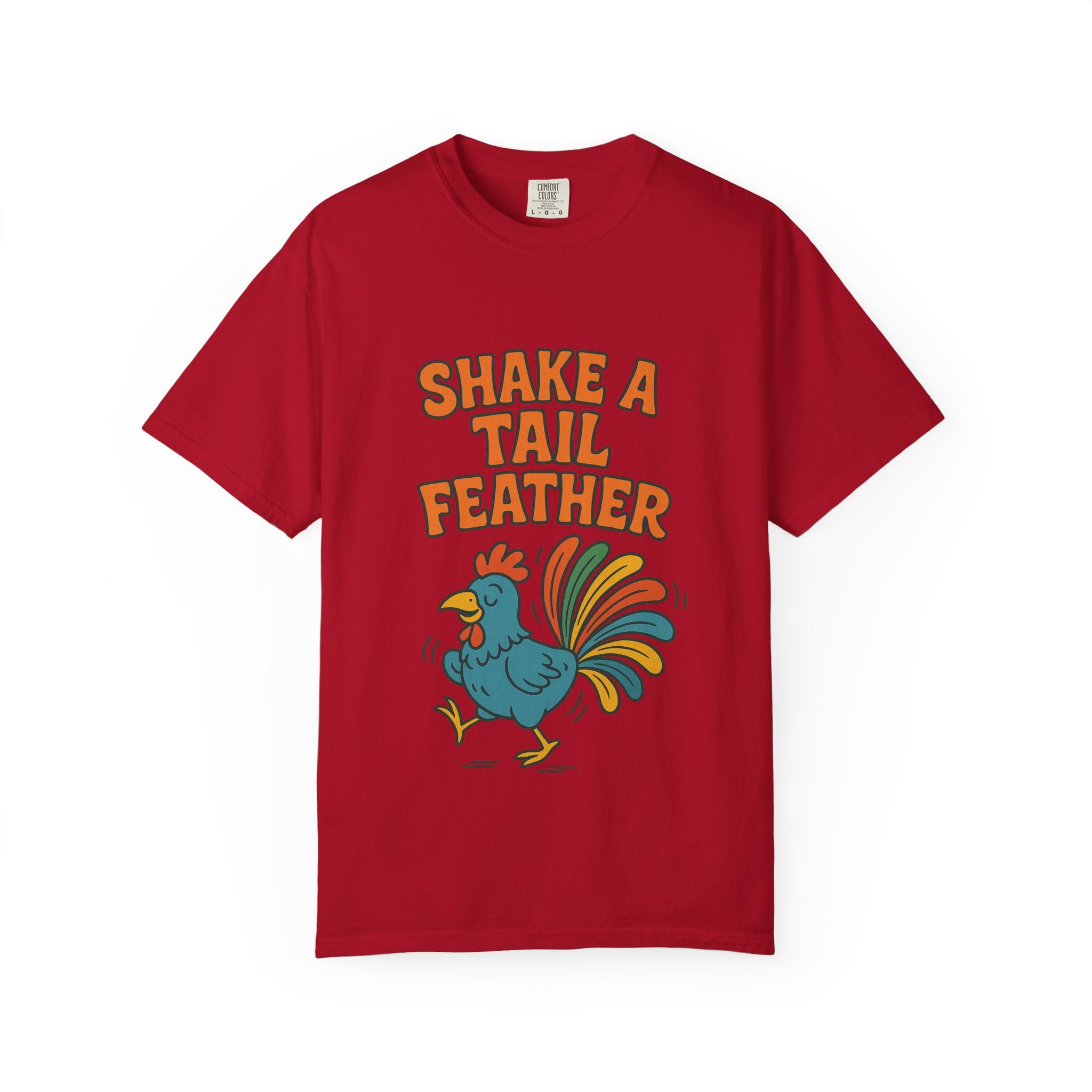 Playful Chicken Graphic Tee, Unisex T-shirt for Fun Parties, Gift for Poultry Lovers, Casual Wear, Summer Vibes