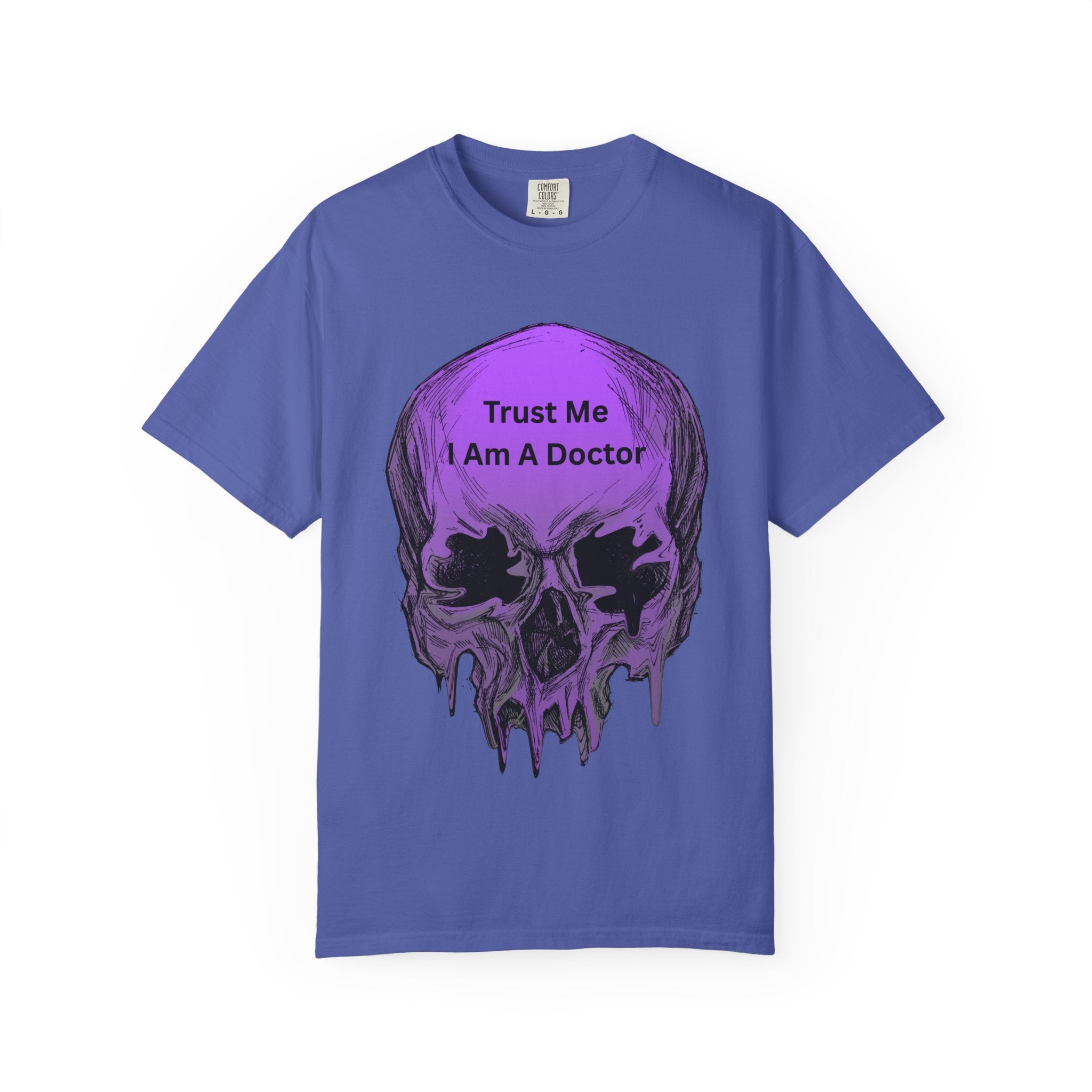 Doctor Skull T-Shirt | Trust Me I Am A Doctor Graphic Tee | Gift for Medical Workers, Halloween Costume, Unisex