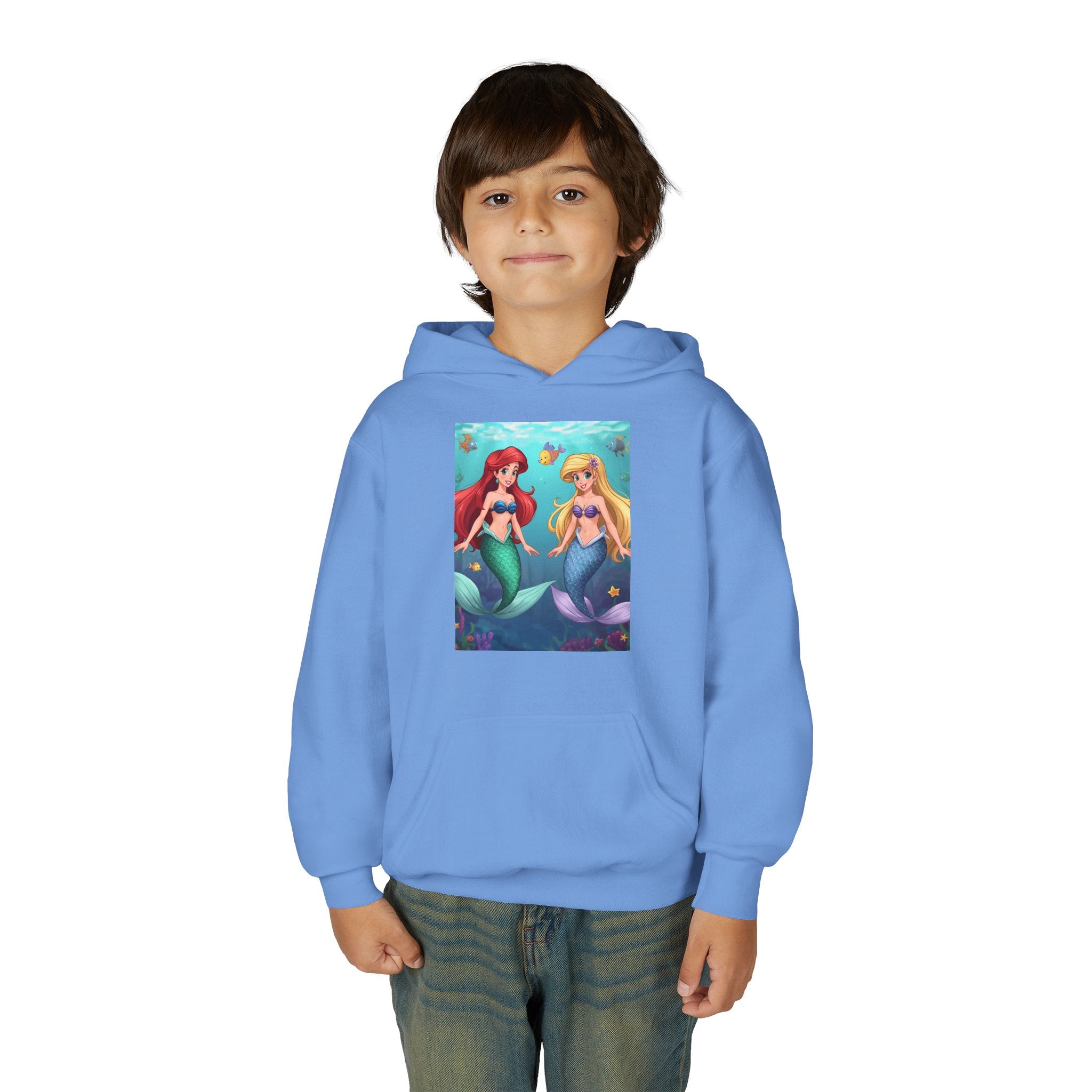 Mermaid Youth Heavy Blend Hooded Sweatshirt