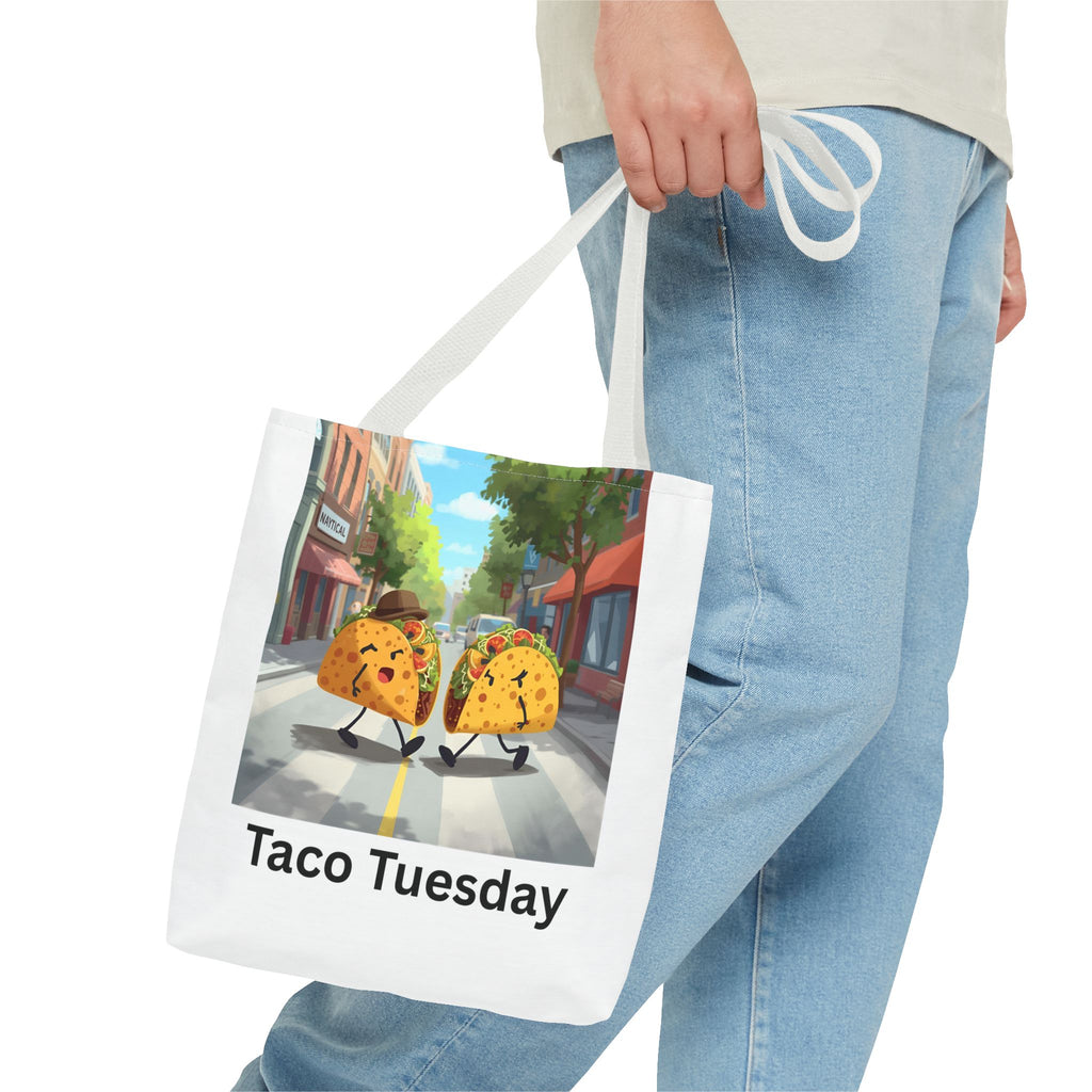 Taco Tuesday Tote Bag, Funny Grocery Bag, Taco Lover Gift, Cute Shopping Bag, Everyday Tote, Unique Gift Idea