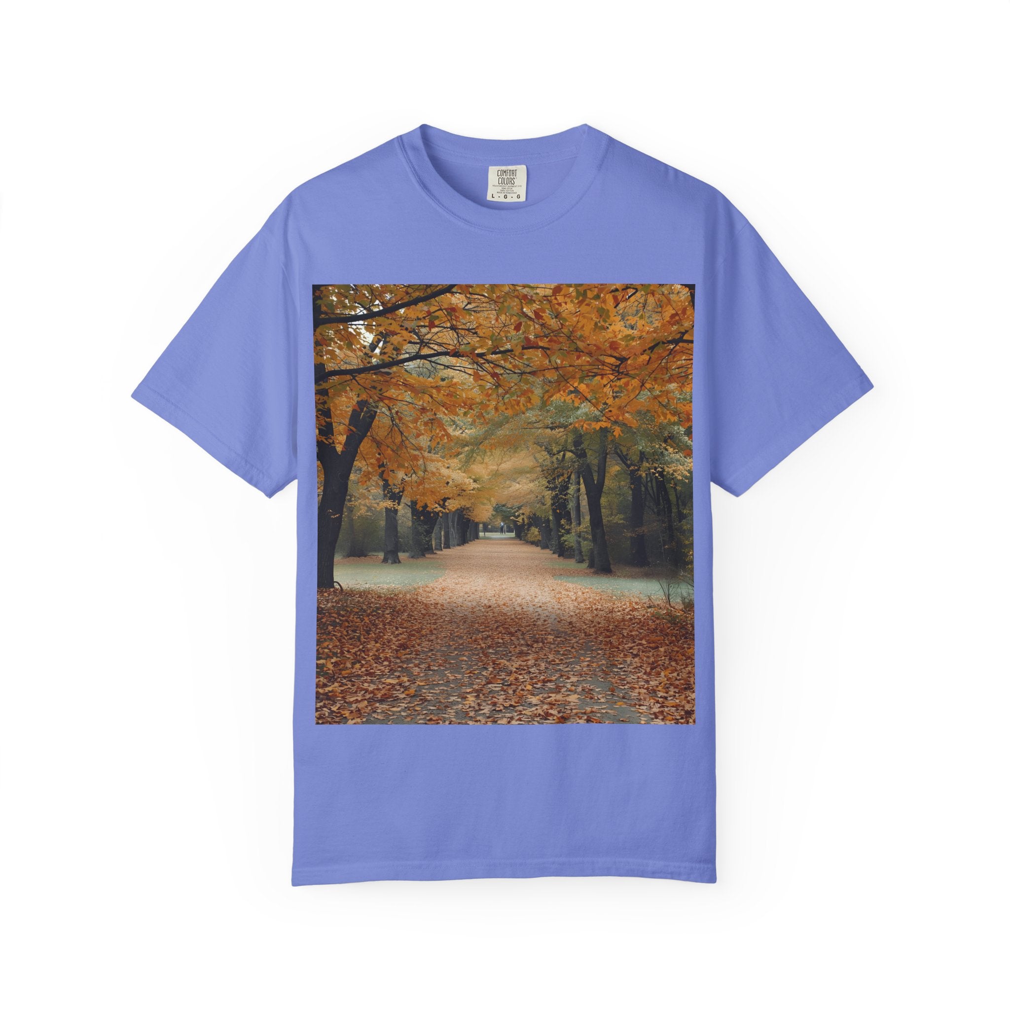 Autumn Pathways Unisex T-Shirt - Cozy Fall Vibes, Nature Lover's Tee, Seasonal Style, Perfect for Thanksgiving, Outdoors Events