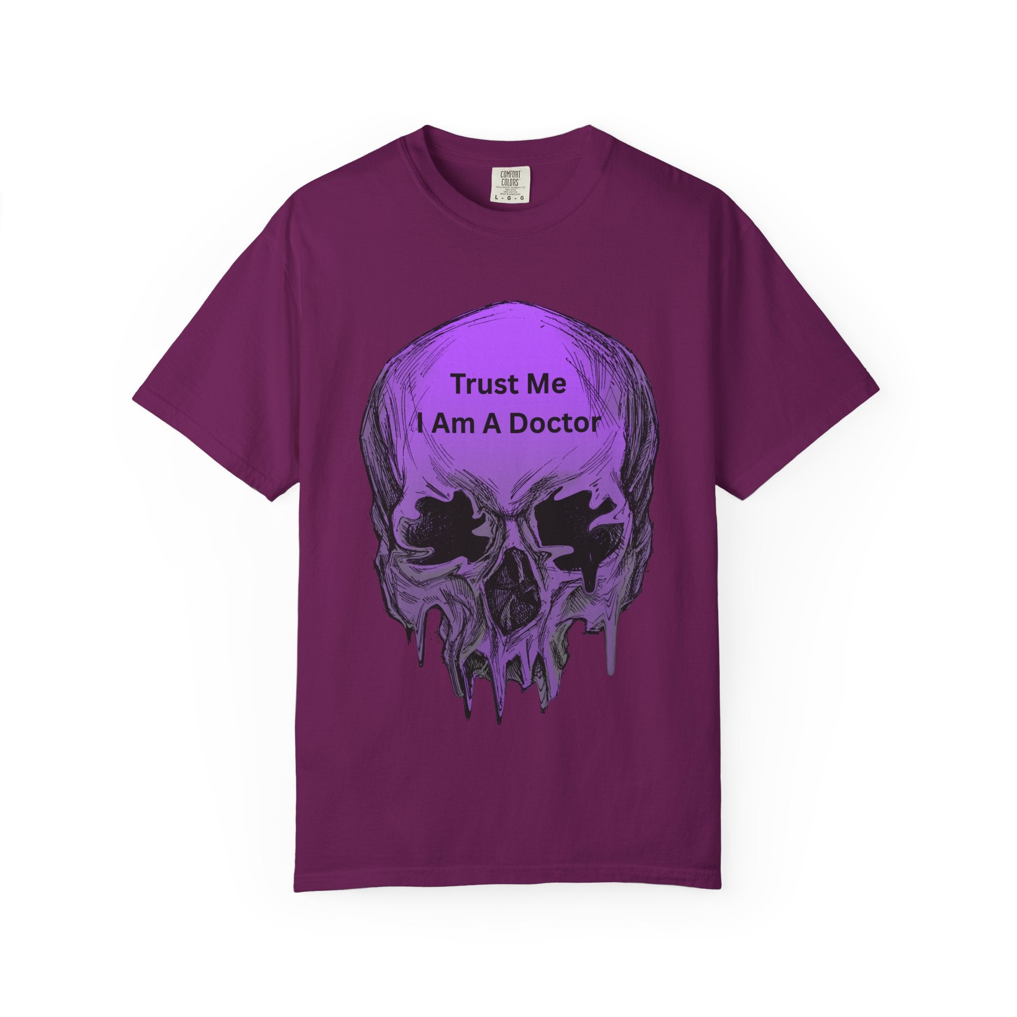 Doctor Skull T-Shirt | Trust Me I Am A Doctor Graphic Tee | Gift for Medical Workers, Halloween Costume, Unisex
