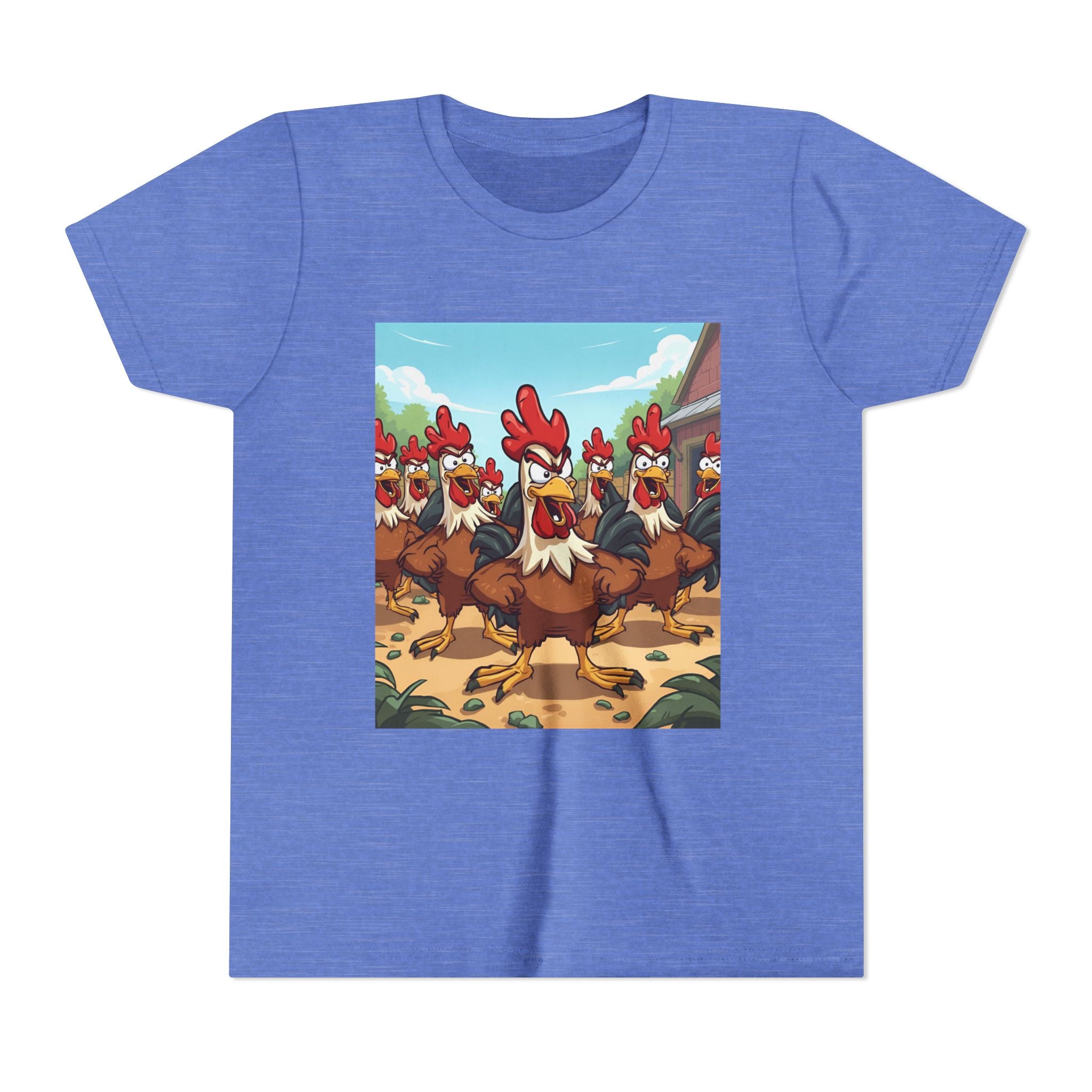 Chicken Funny Youth Short Sleeve Tee