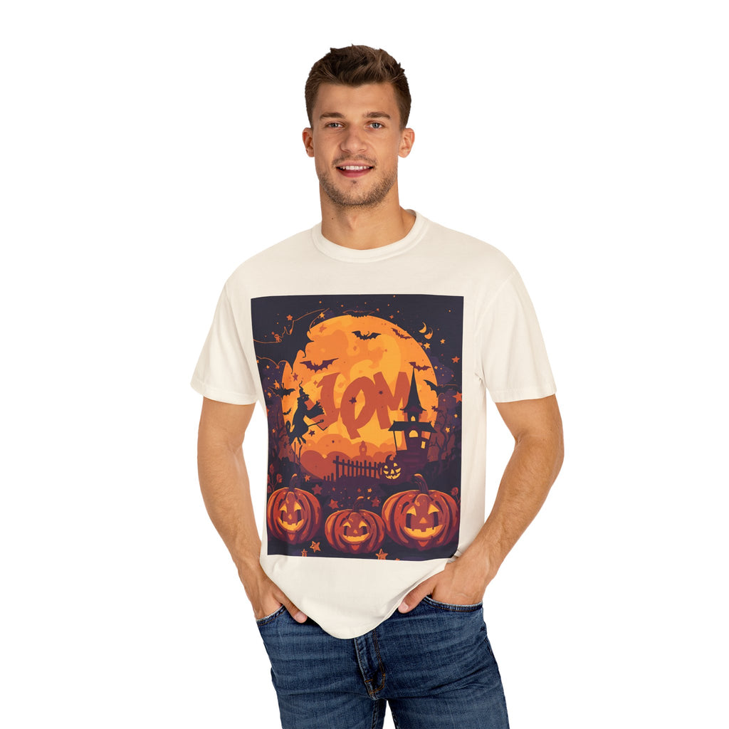 Halloween Pumpkin Graphic Tee, Unisex T-shirt, Spooky Shirt, Pumpkin Shirt, Fall Fashion, Halloween Costume, Autumn Apparel