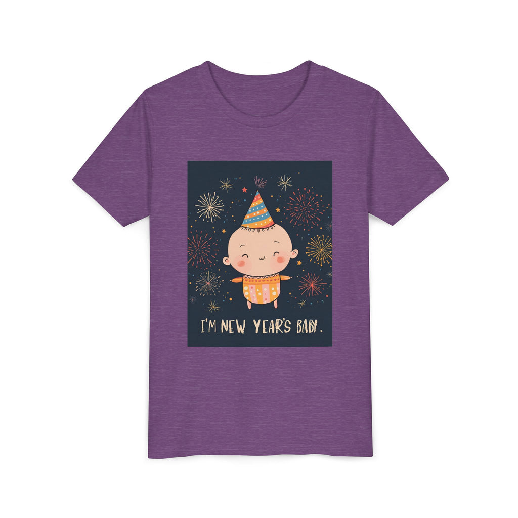I Am A New Years Baby Youth Short Sleeve Tee